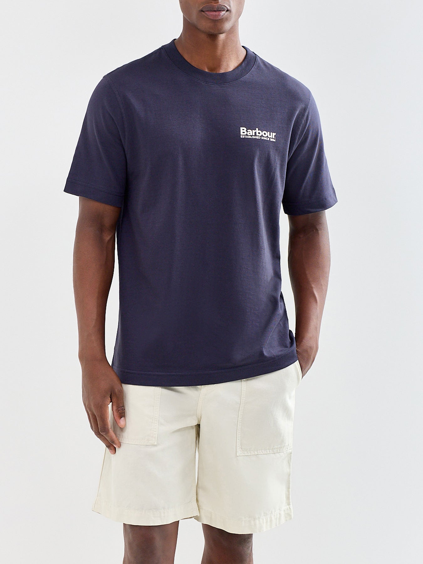 Moonwell Graphic Relaxed T-Shirt Navy