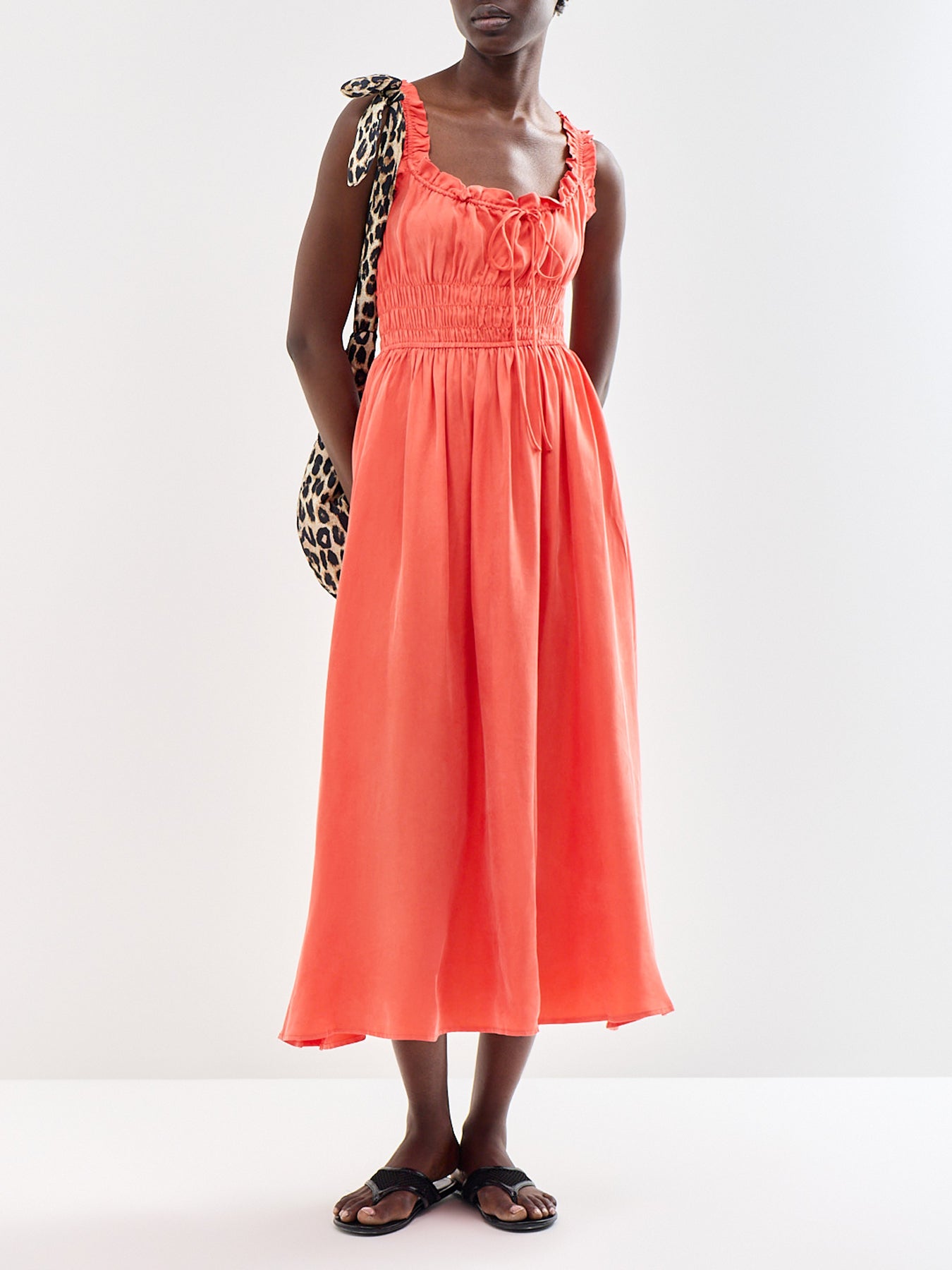 Toto Dress Orange