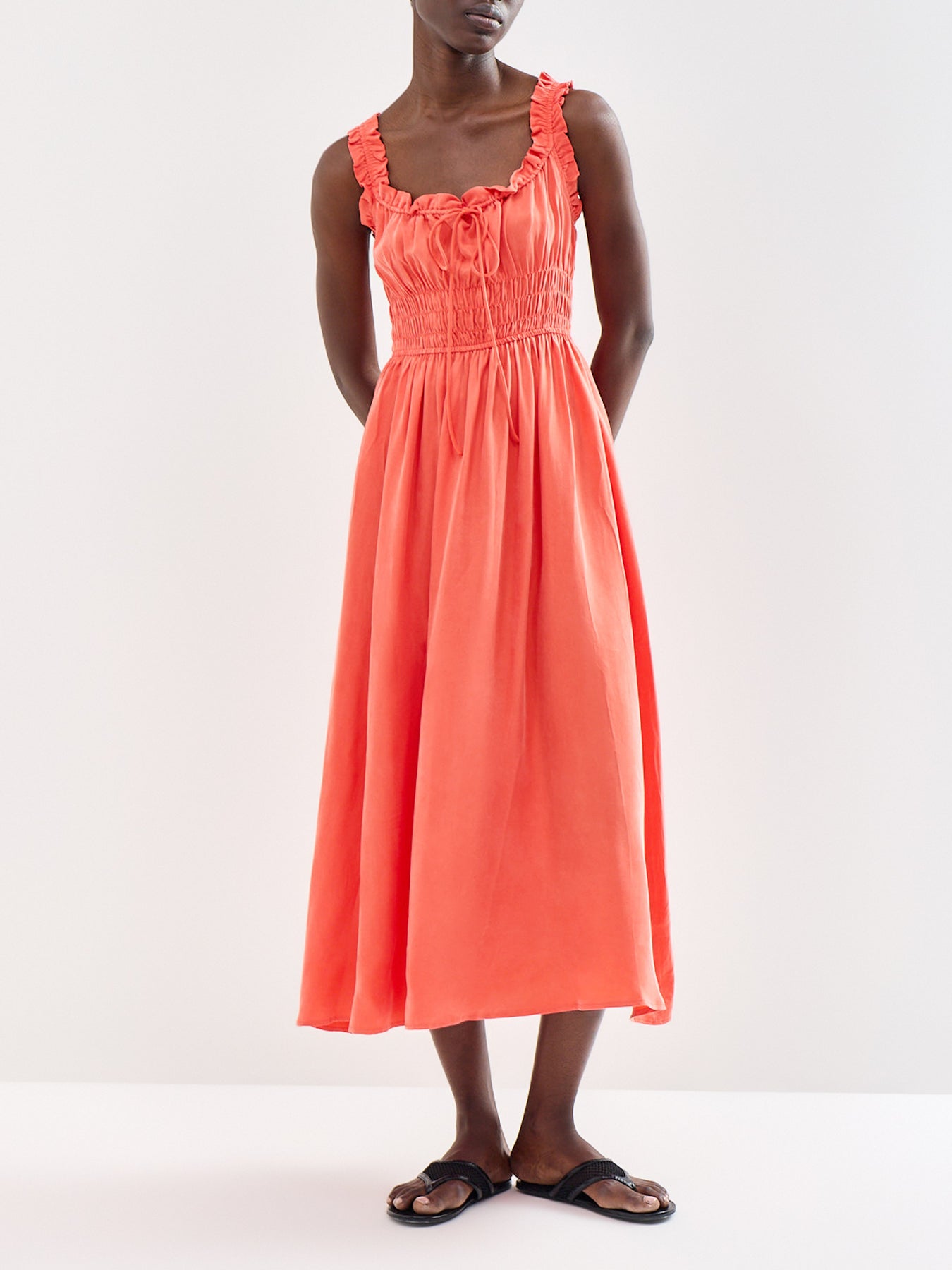 Toto Dress Orange