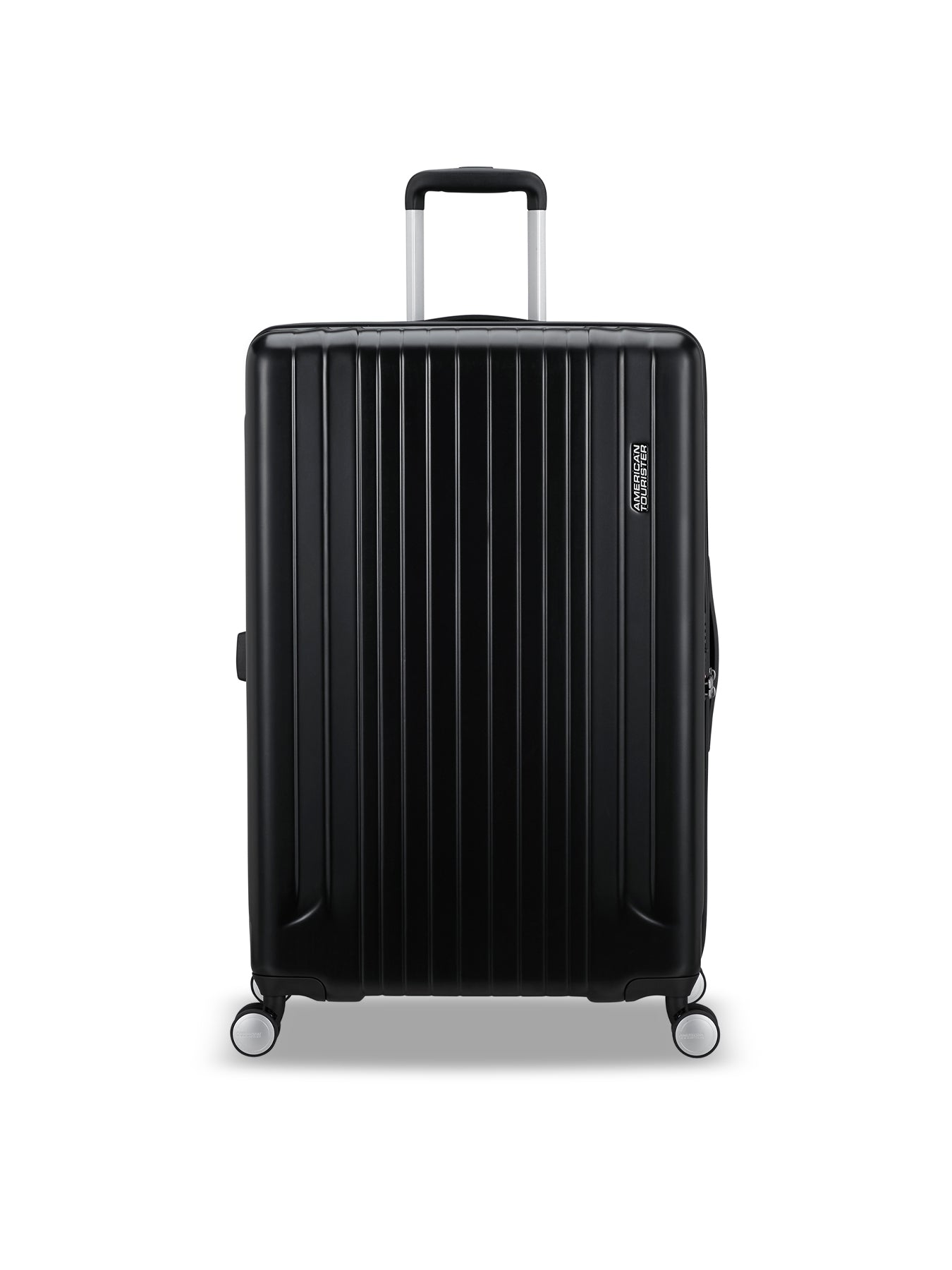 Skyrail Large Suitcase 77cm Expandable Spinner TSA Black