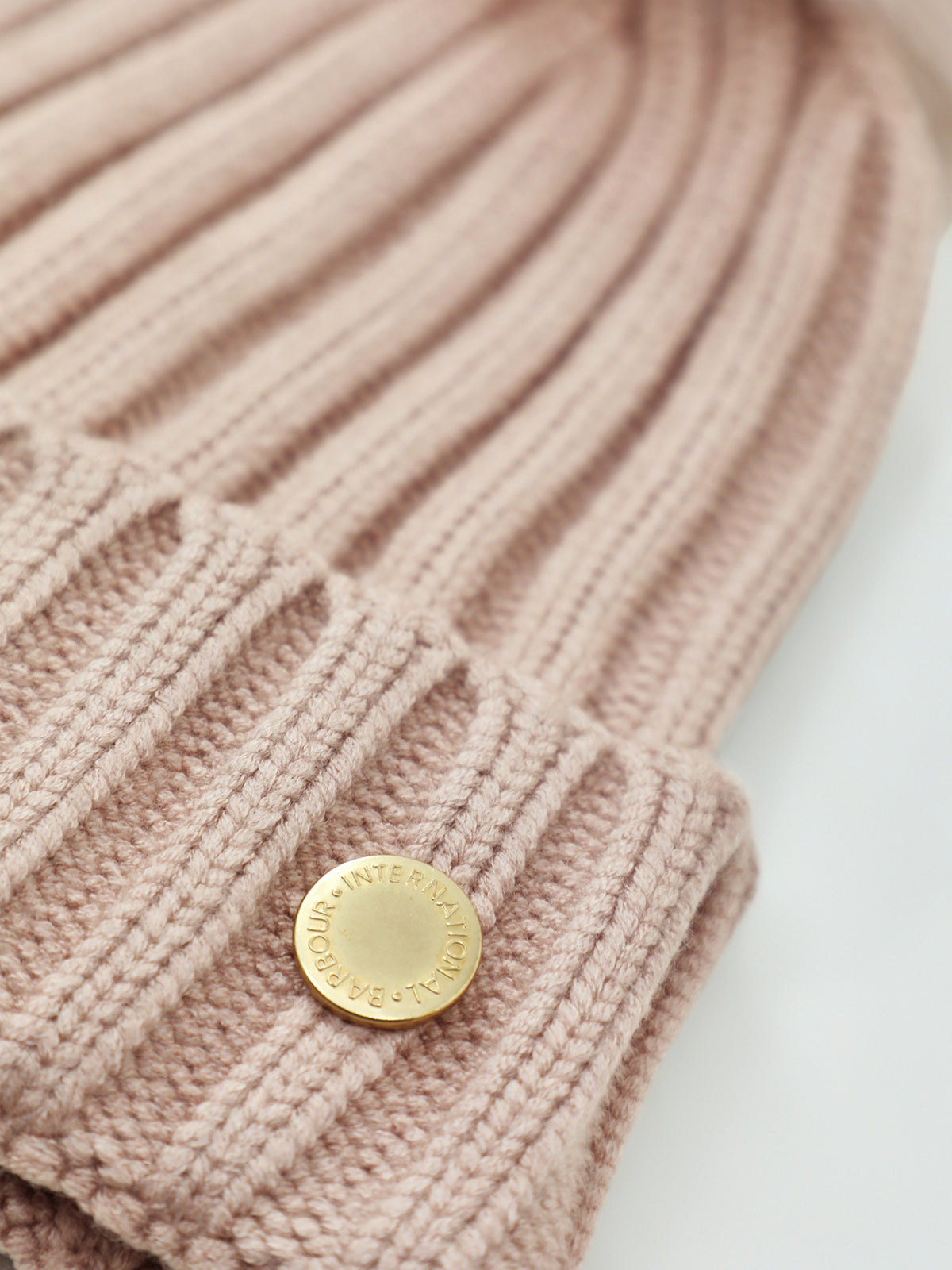 Conway Faux Fur Trim Beanie - Nutmeg