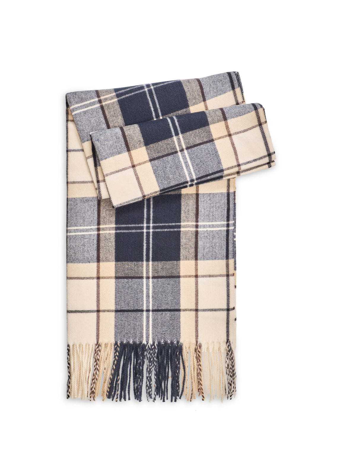 Hailes Tartan Scarf - Light Birchwood Dress Tartan
