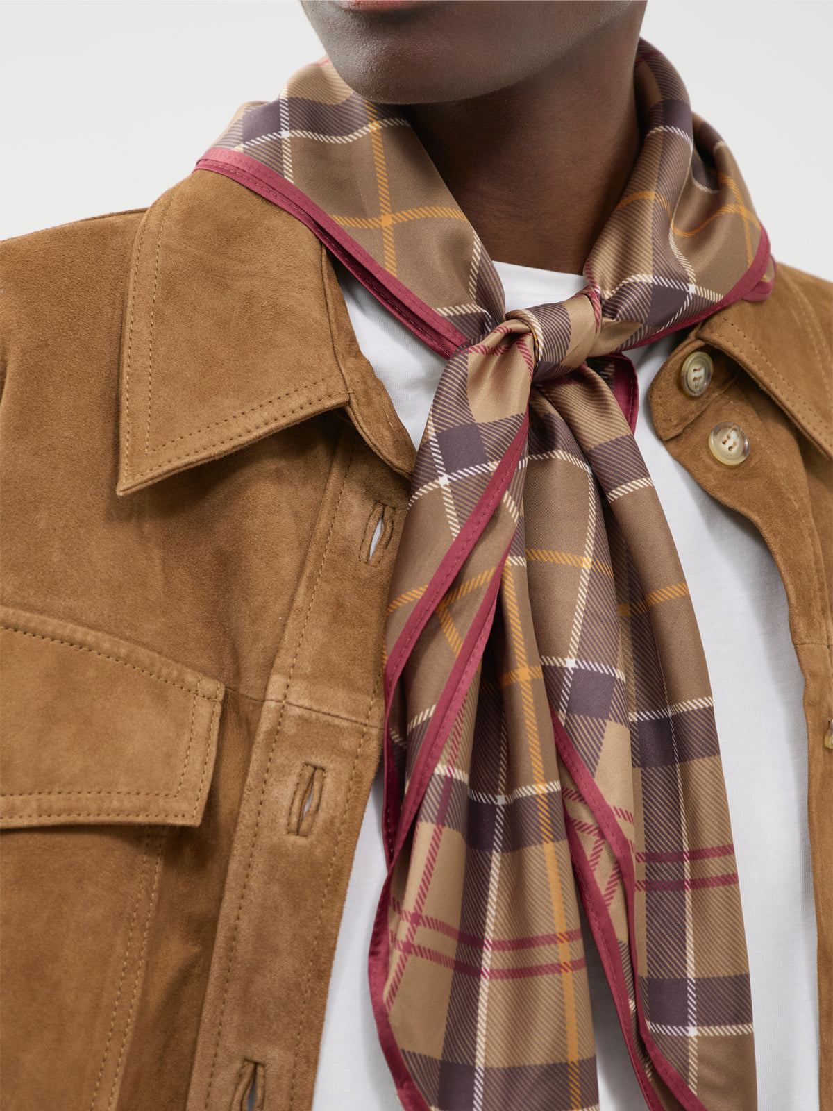 Kinsale Tartan Scarf - Muted Tartan