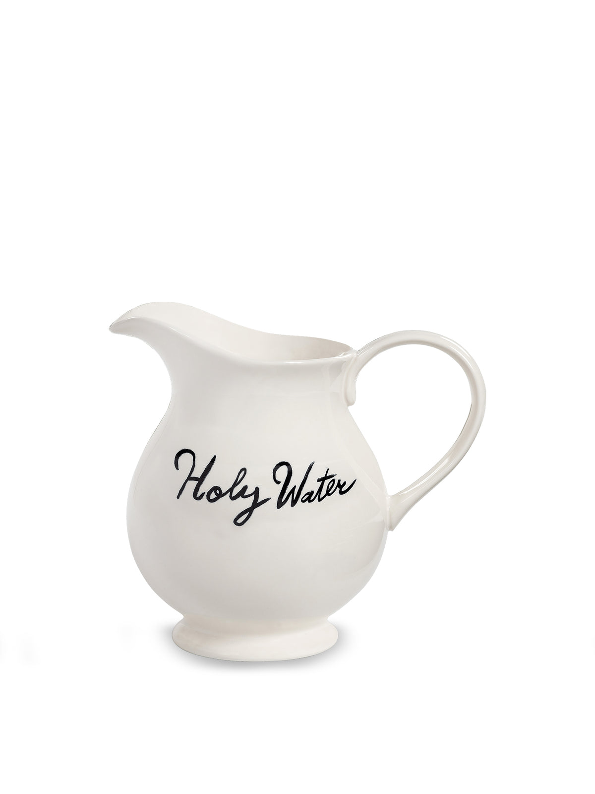 Holy Water Jug - White