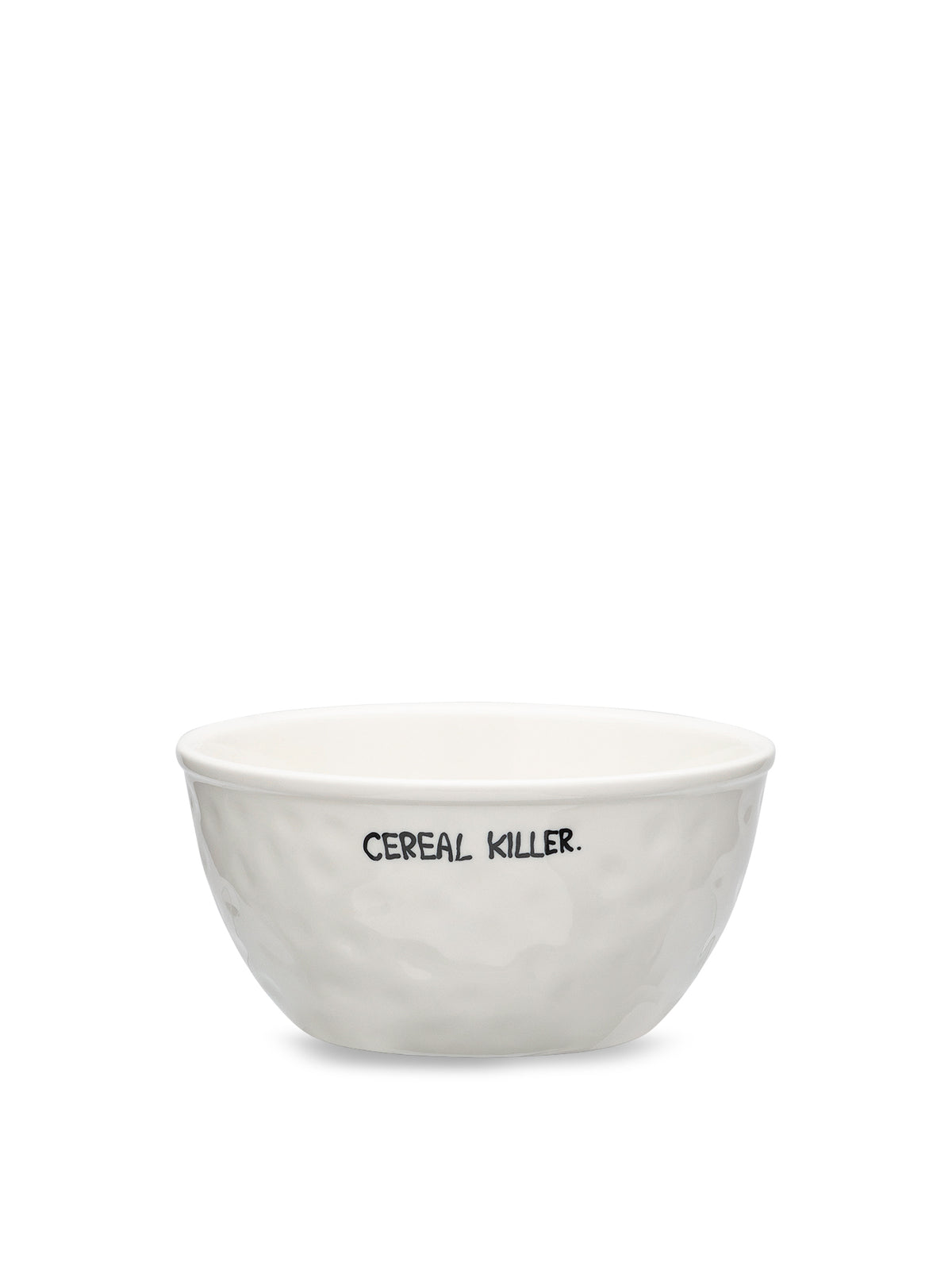 Cereal Killer Bowl - White
