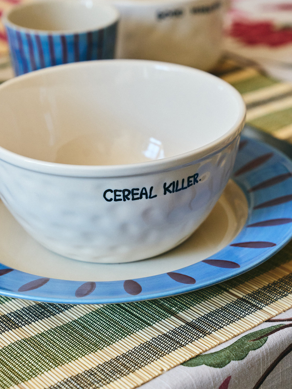 Cereal Killer Bowl - White