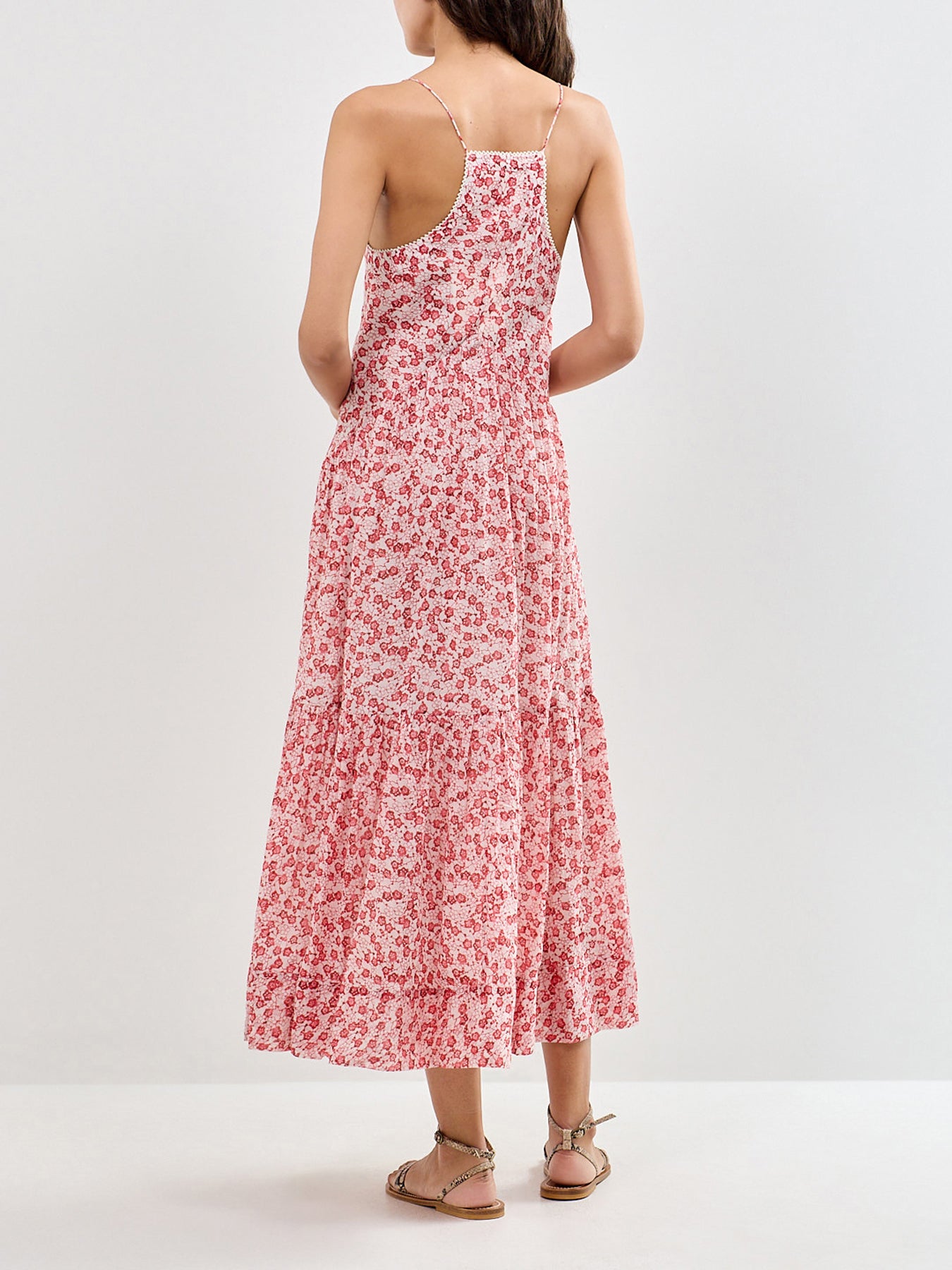 Sabba Fitted Dress Red