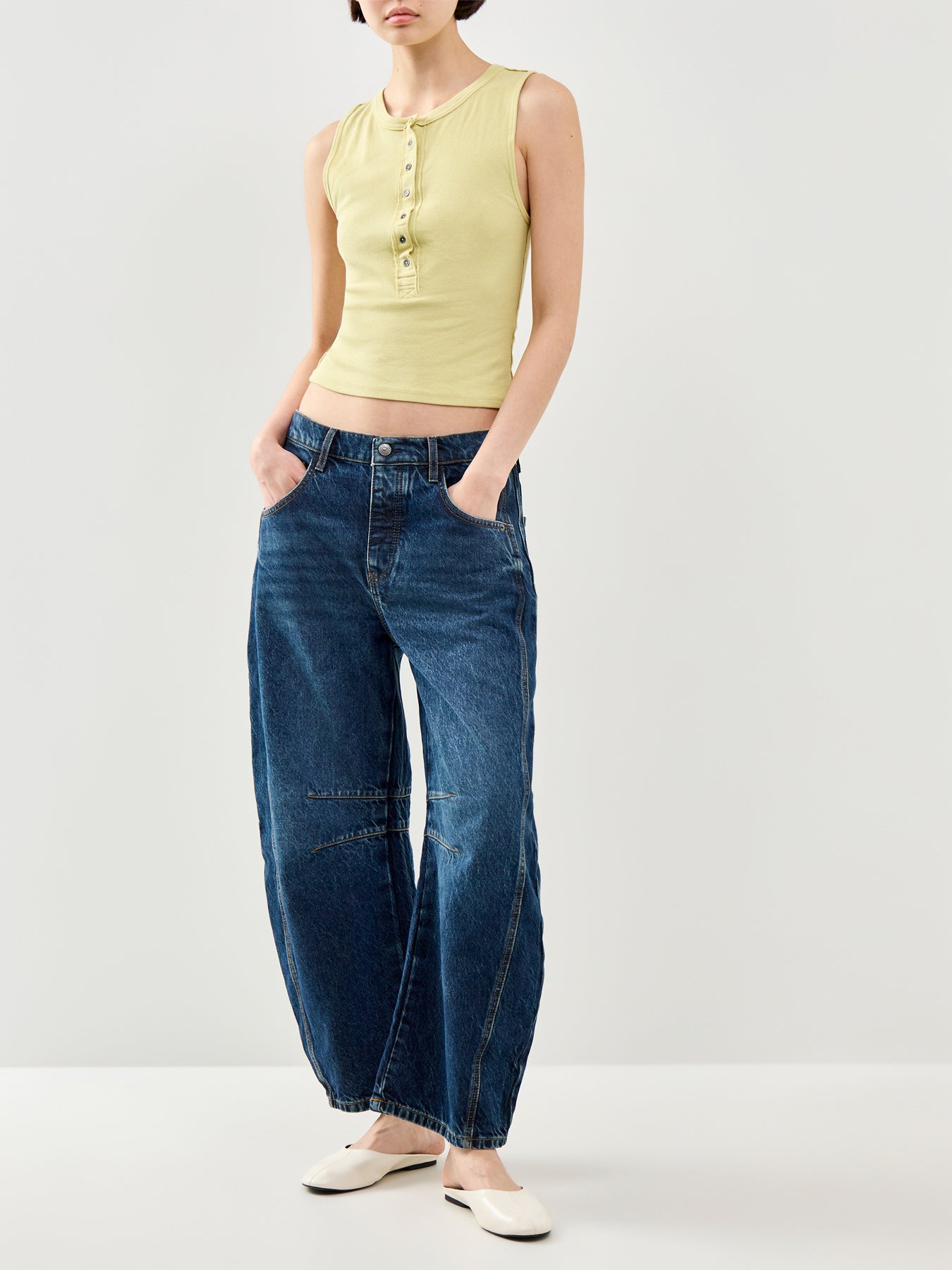 Jamie Henley Tank Yellow