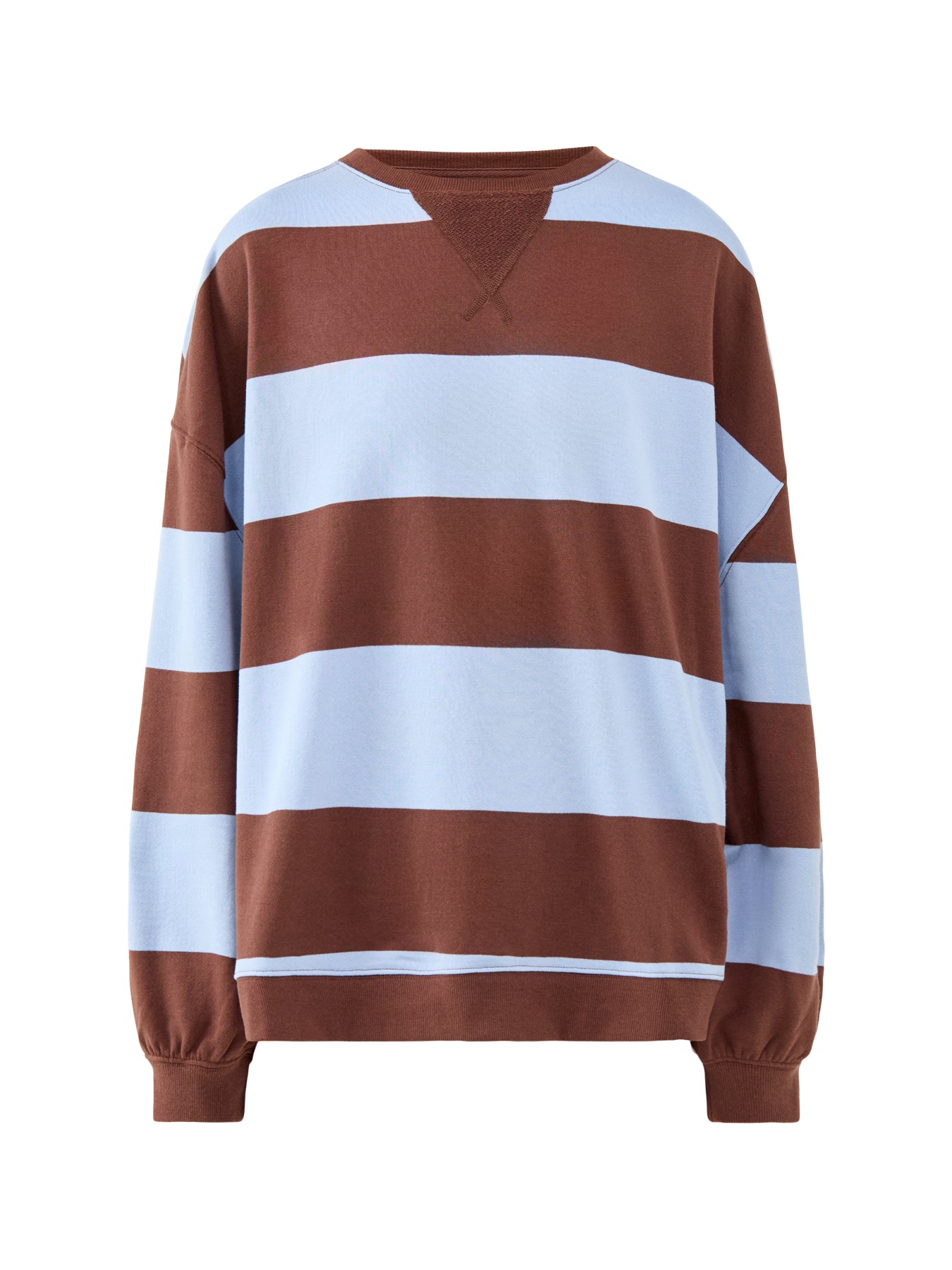 Classic Stripe Crew Sweatshirt
