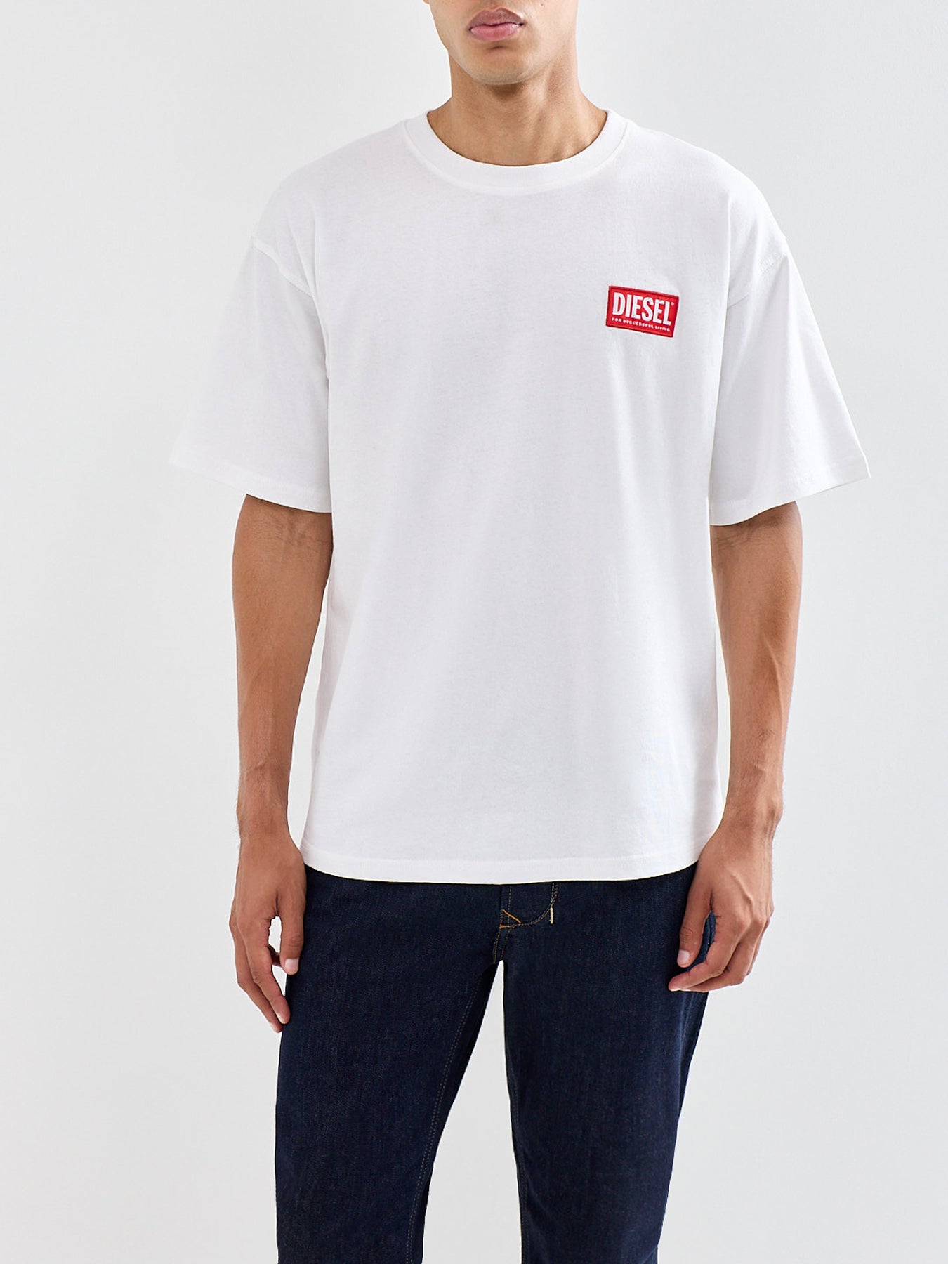 Cotton T-Boxt-Lab T-Shirt - Bright White
