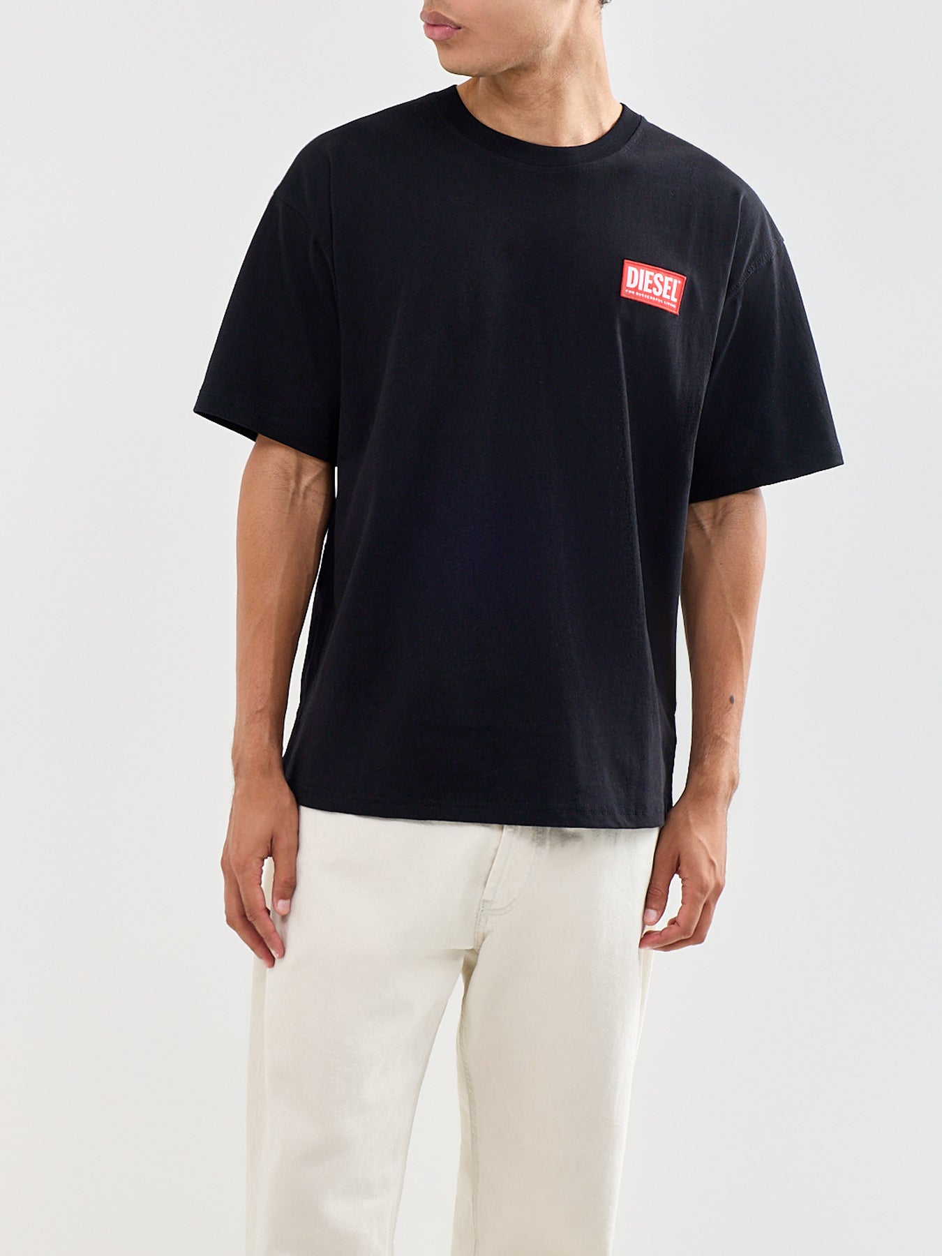 Cotton T-Boxt-Lab T-Shirt - Black