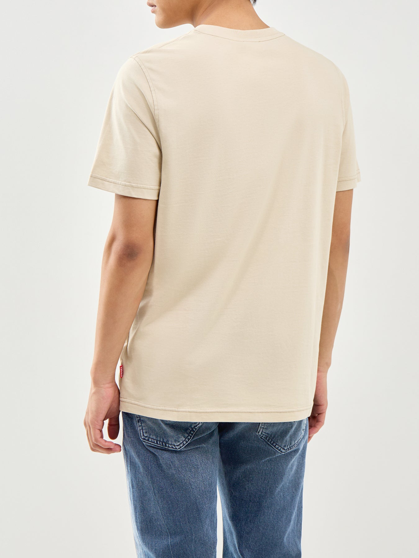 Rave Graphic T-Shirt Beige