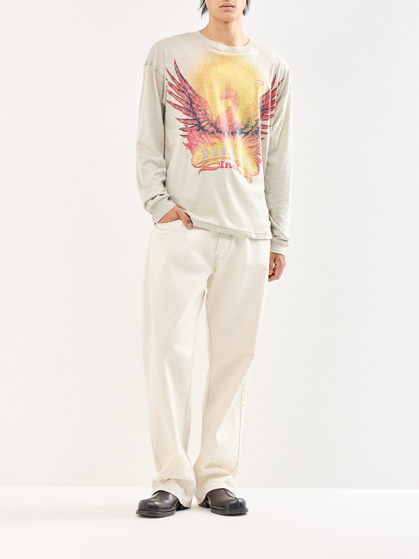 T-BOXT L/S Phoenix T-Shirt Green