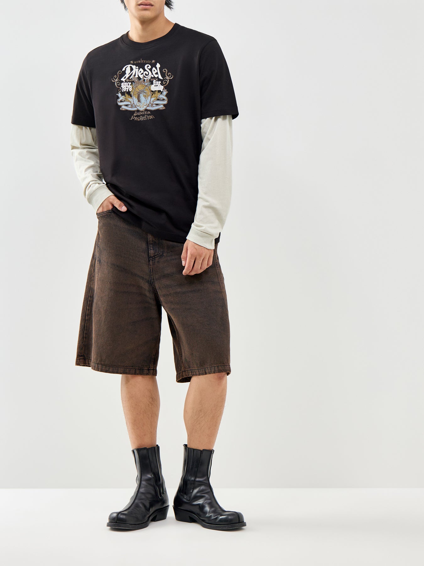 Big Crest T-Shirt Black