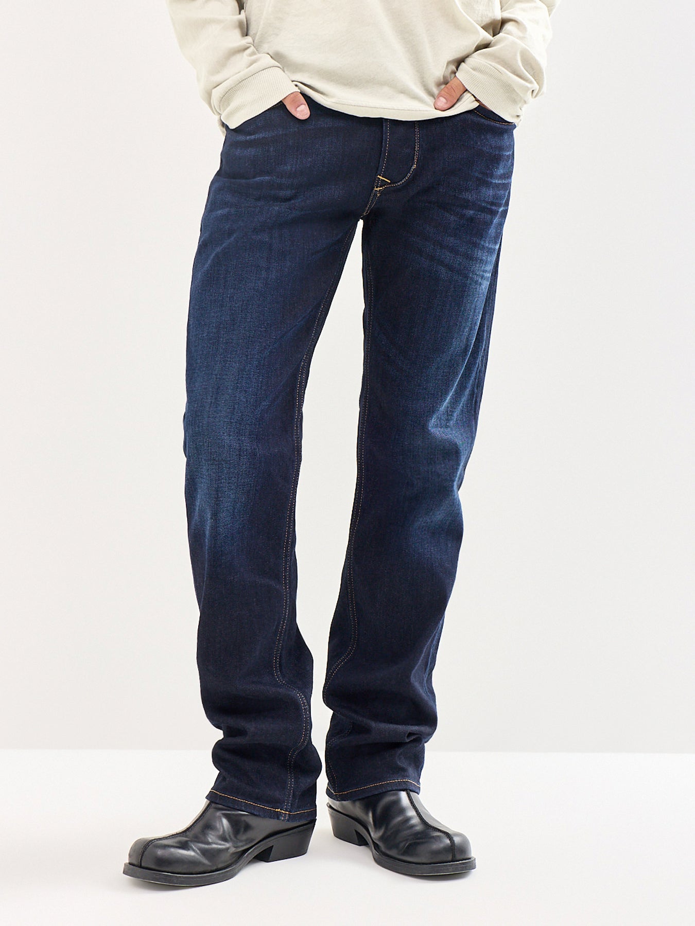 1985 LARKEE Tapered Fit Jeans Blue