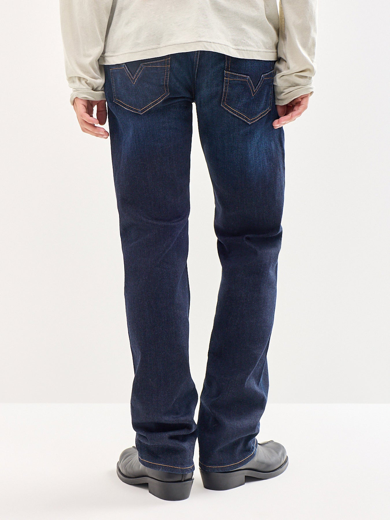 1985 LARKEE Tapered Fit Jeans Blue