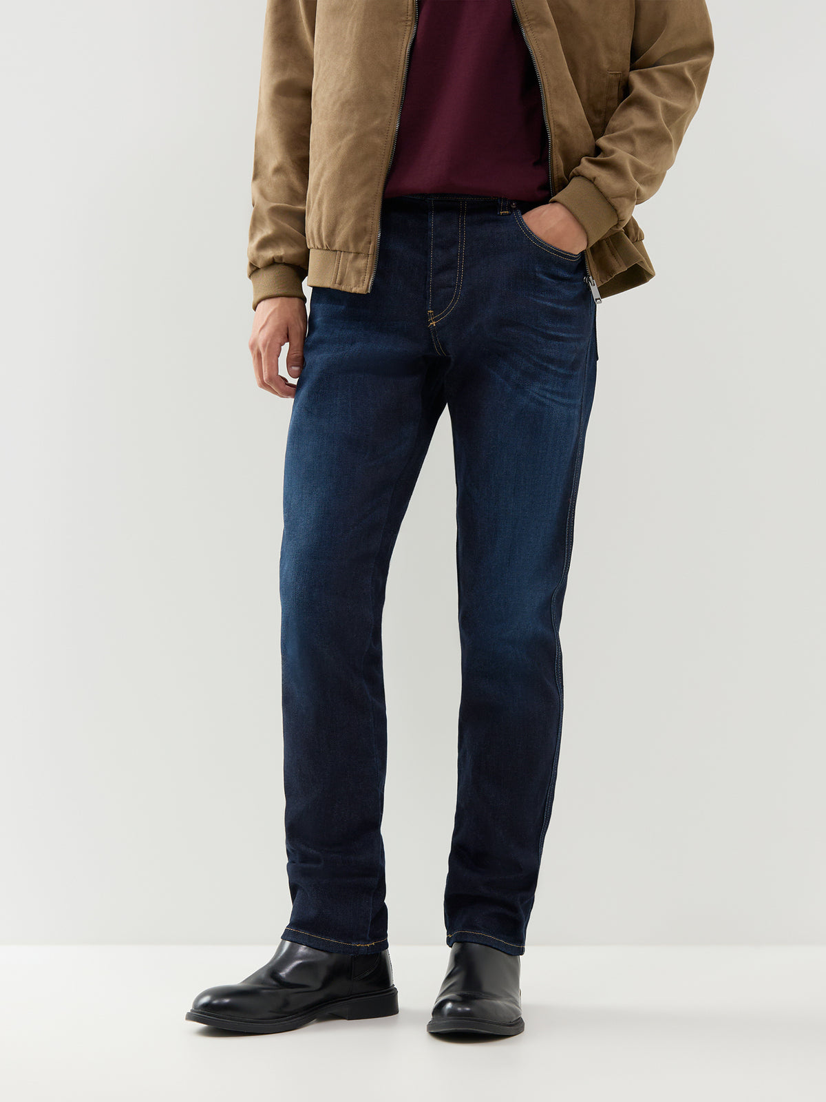 1993 D-Vyl Slim Jeans – Midnight Dark Wash
