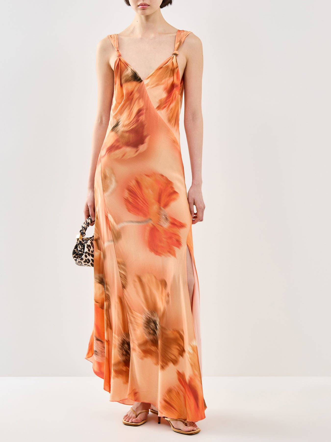 Blurred Floral Sofia Dress