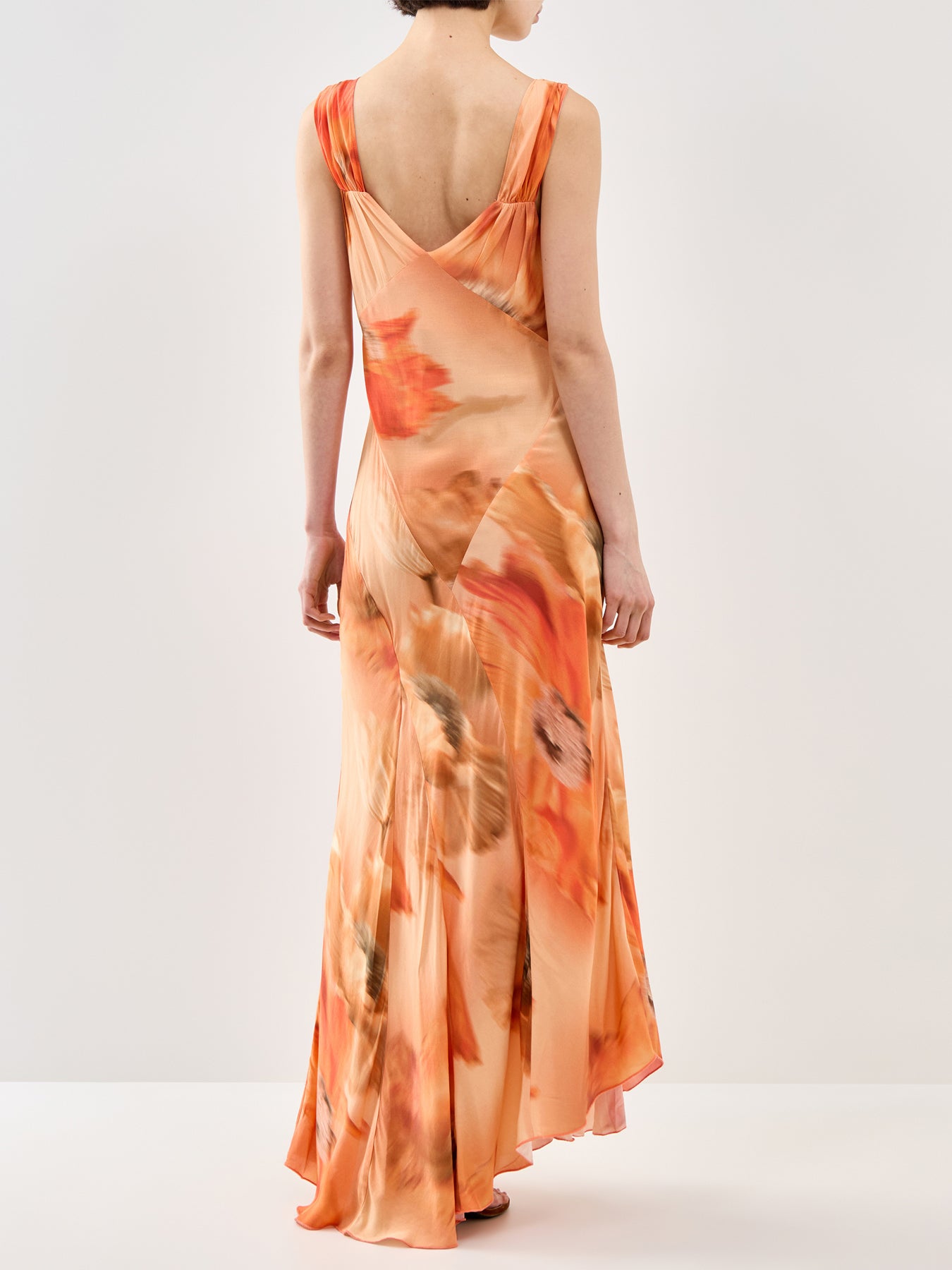 Blurred Floral Sofia Dress