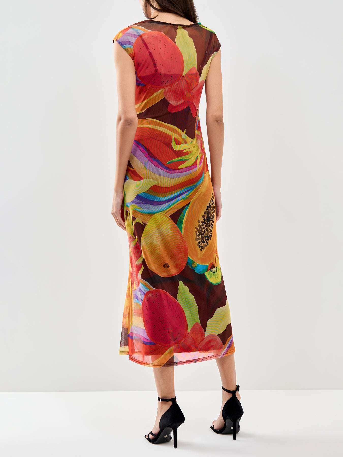 Rio Mesh Dress Multi