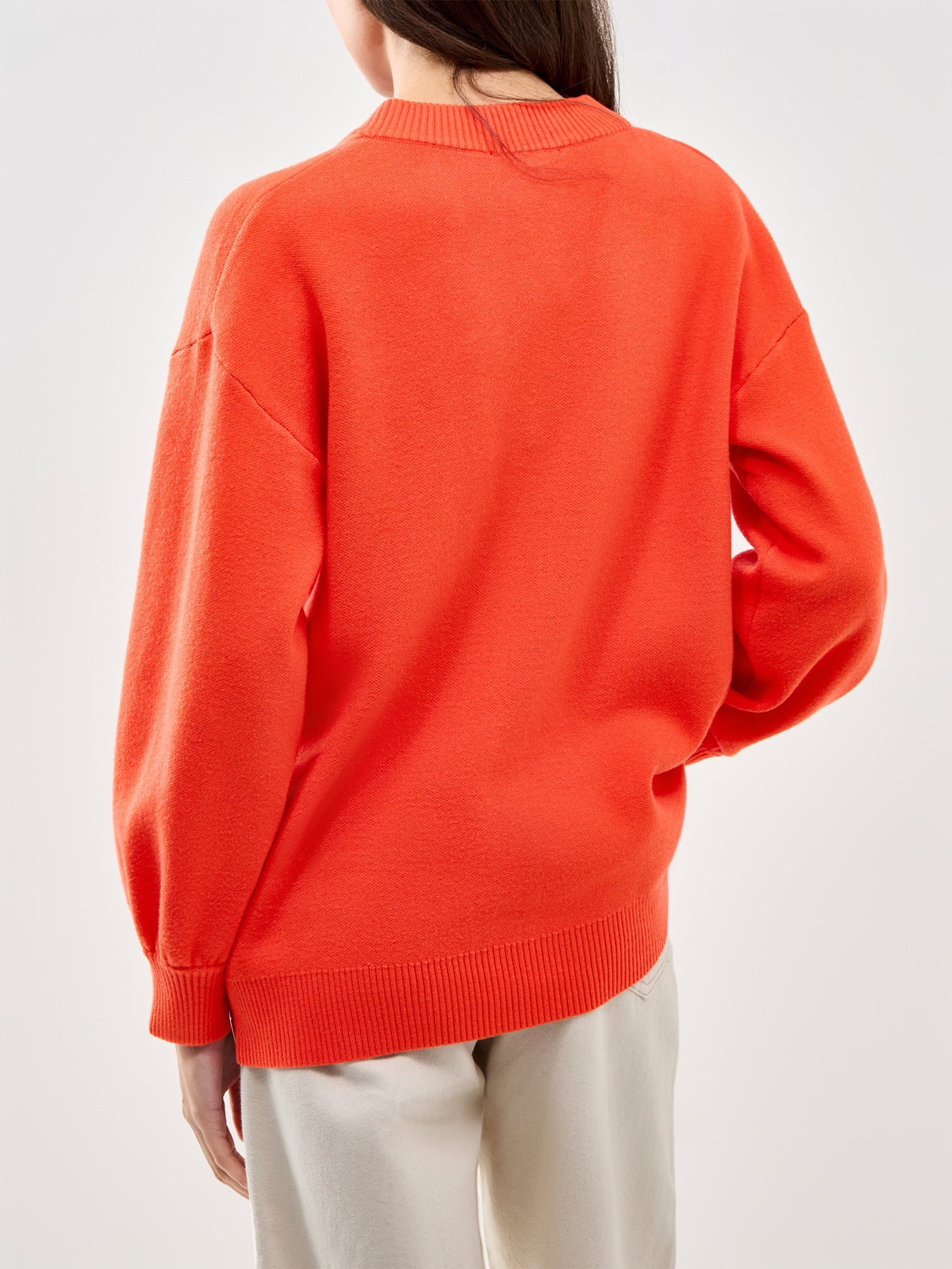 Tomato Celestial Cardigan Red