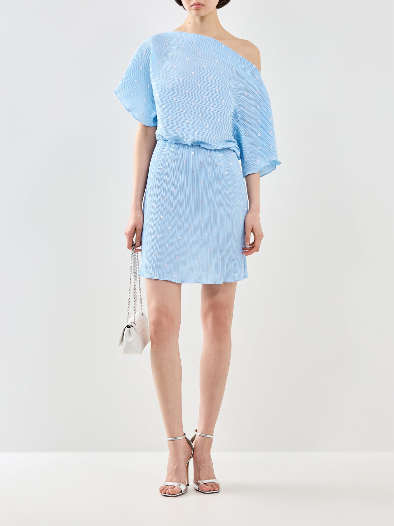 Ice Blue Mini Tilly Dress  Fenwick