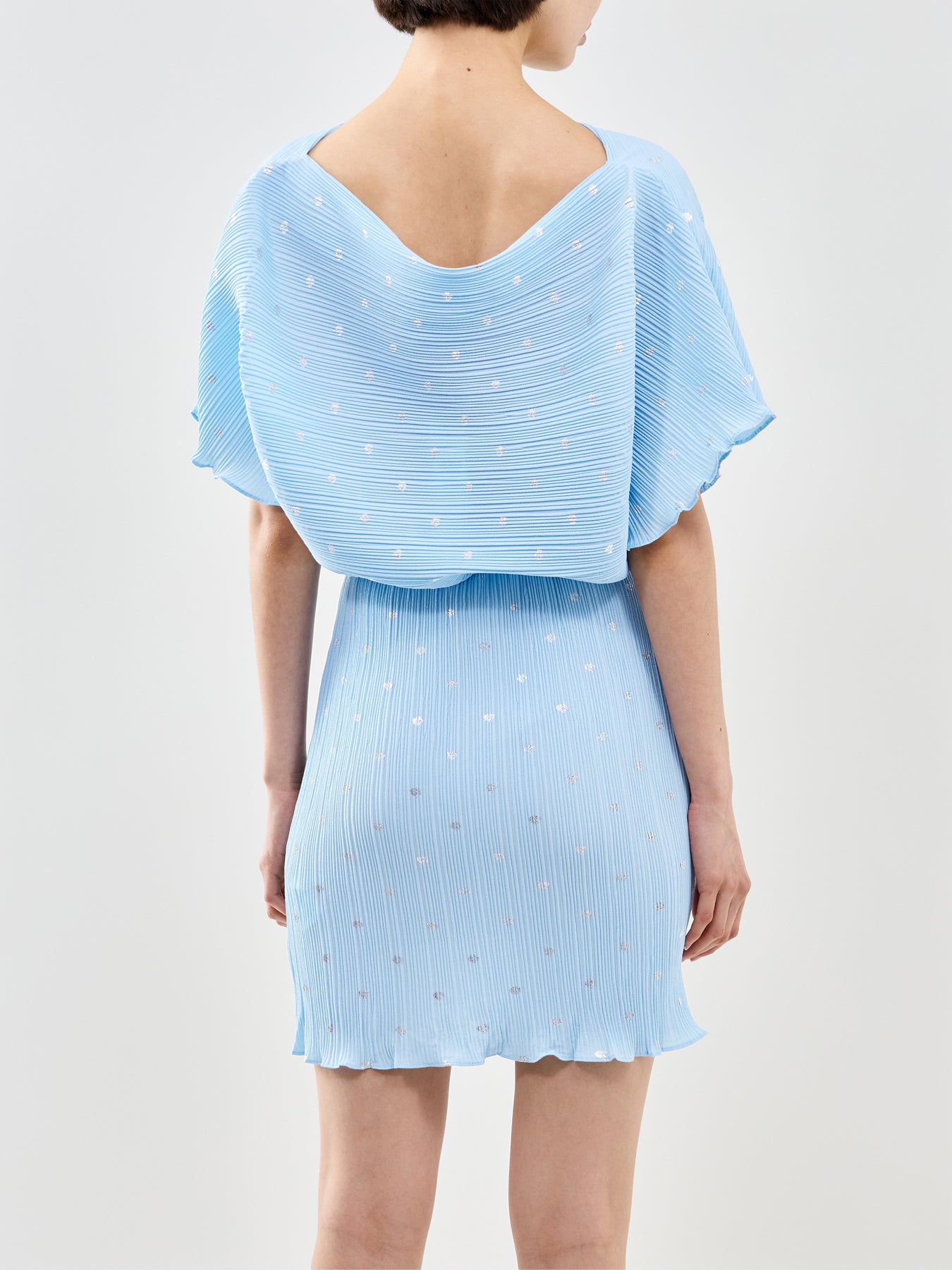 Ice Blue Mini Tilly Dress