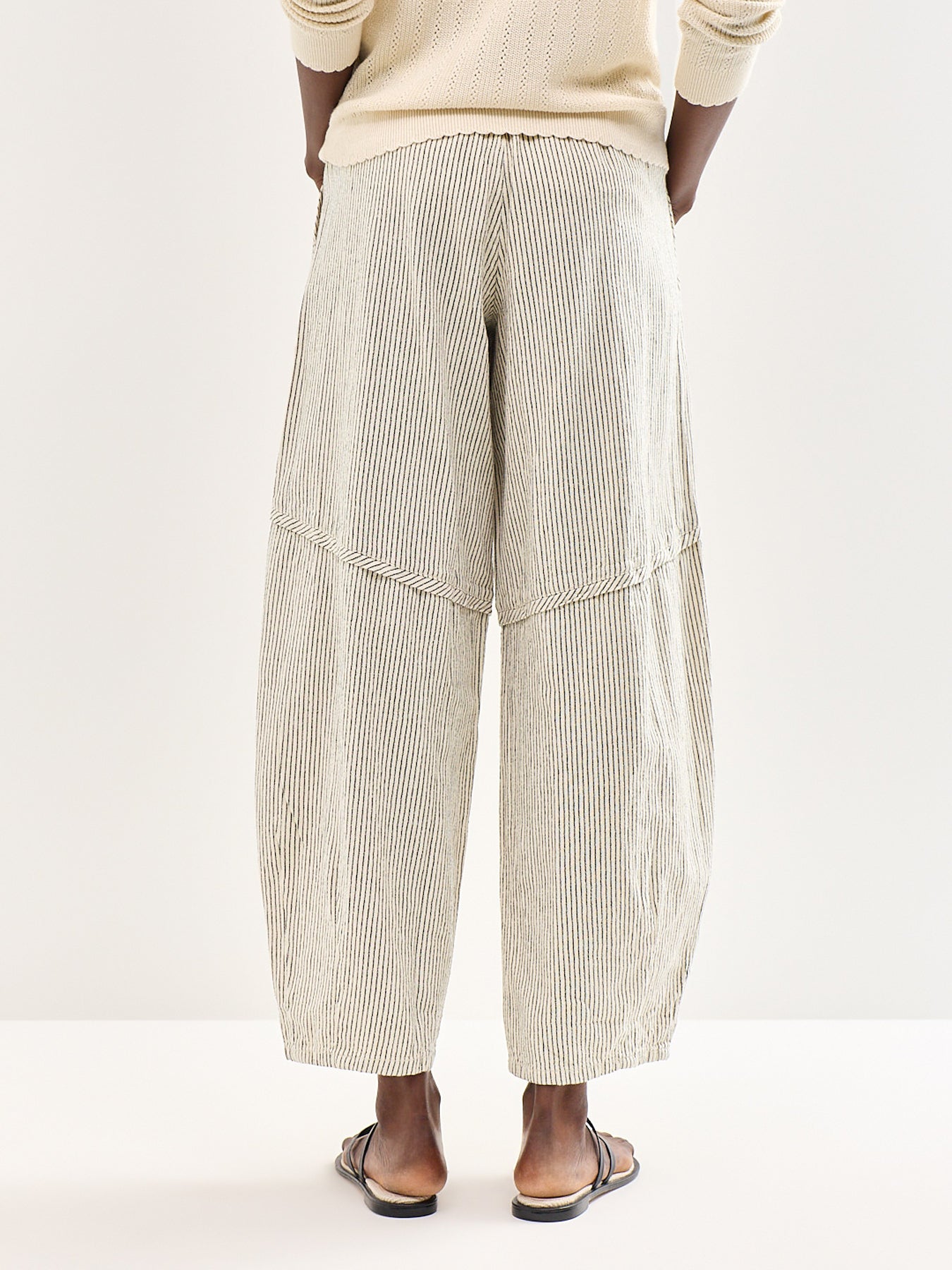 Something Good Wide Leg Trousers White