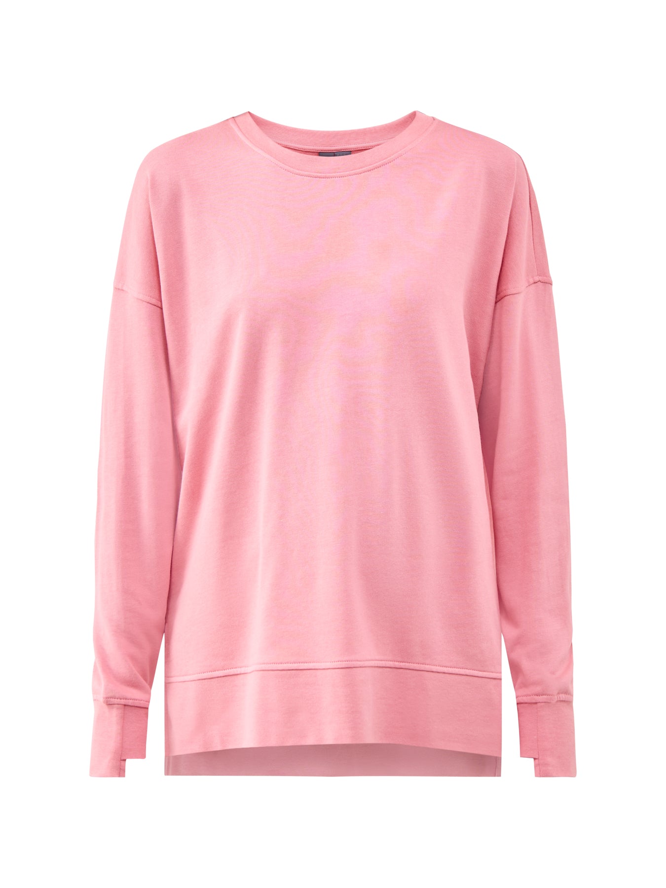 After Class Longline Sweatshirt Pink