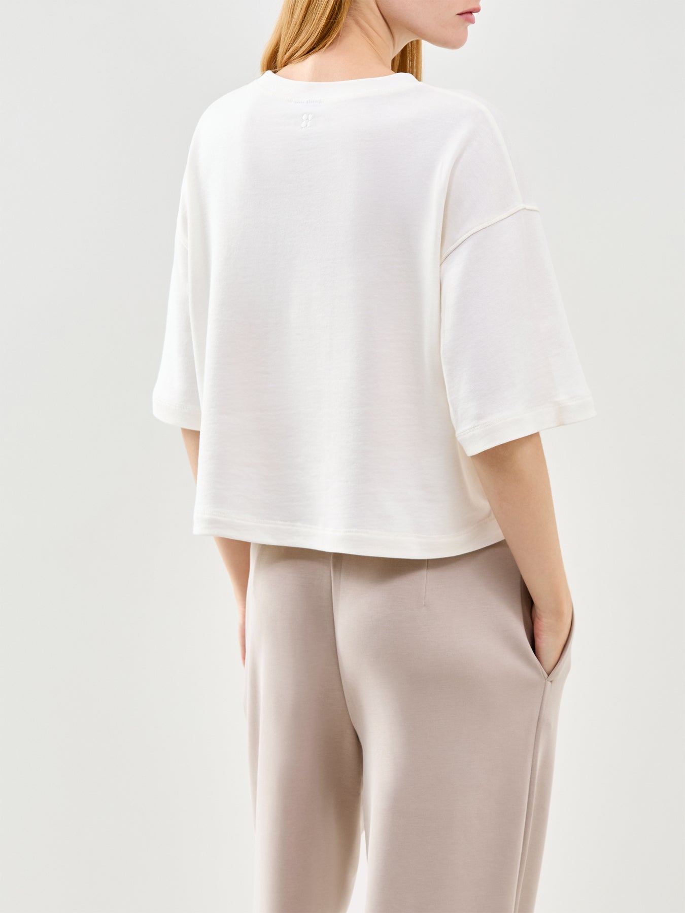 After Class Short Sleeve Sweatshirt White