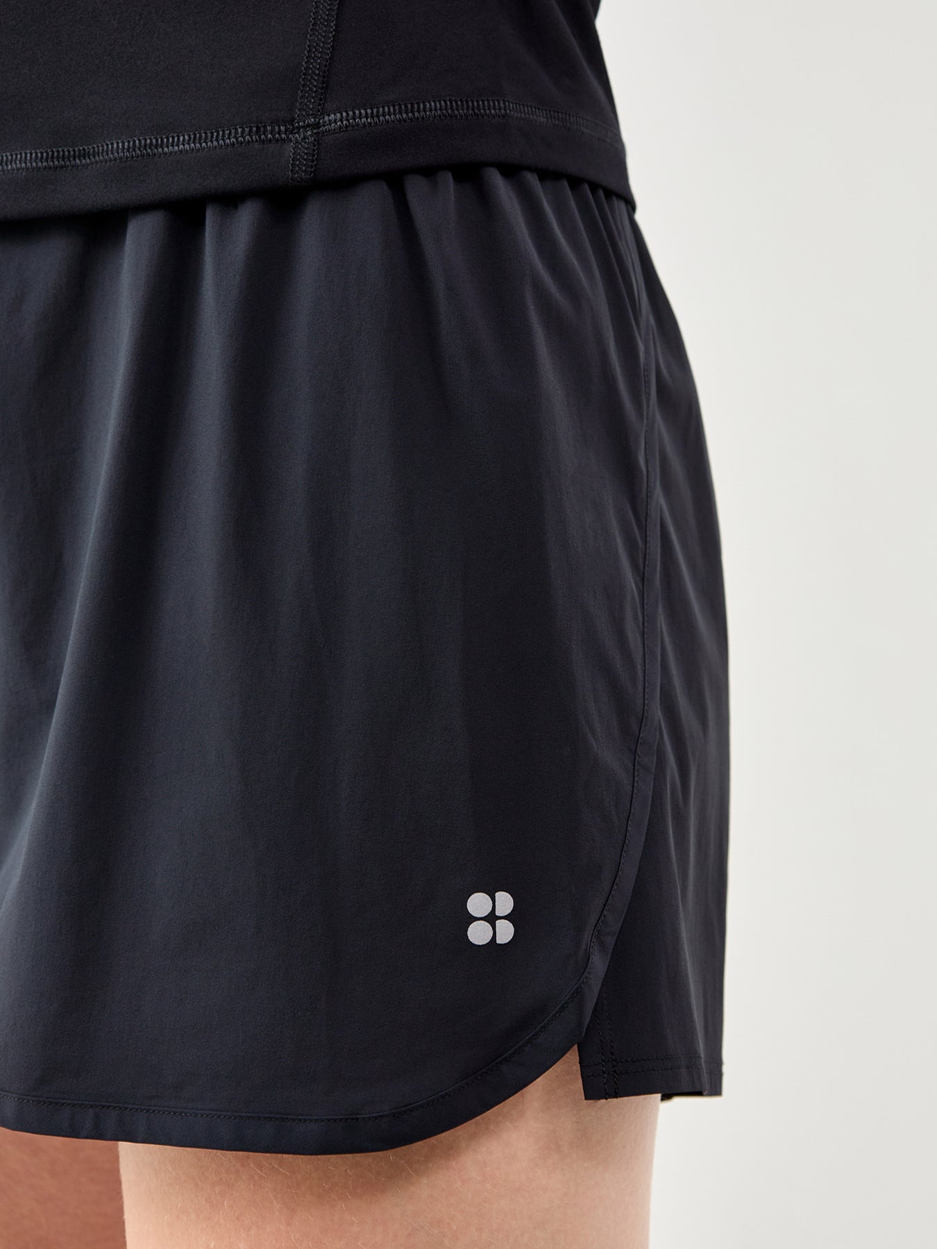 Running Shell Shorts Black