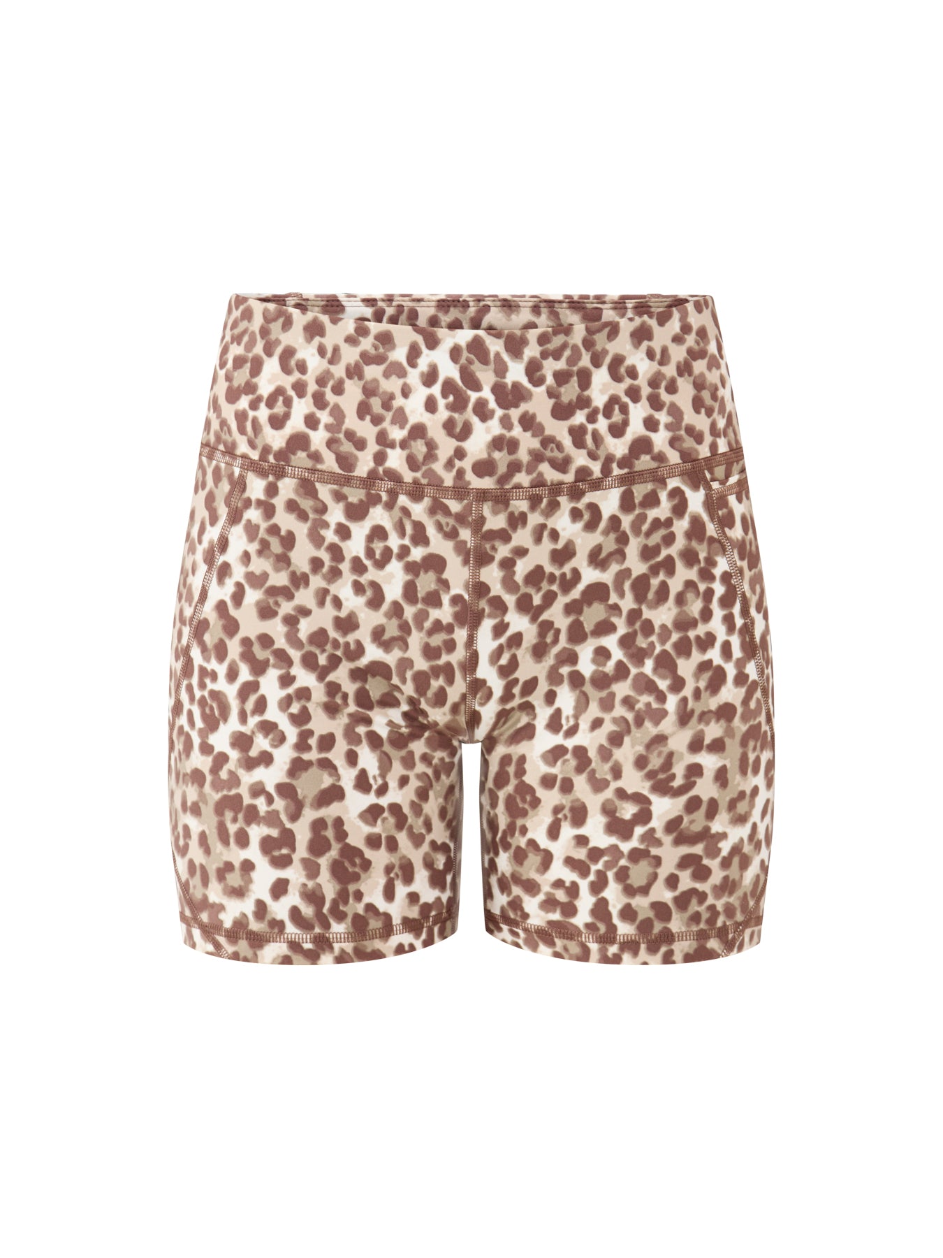 Power Biker Shorts Brown