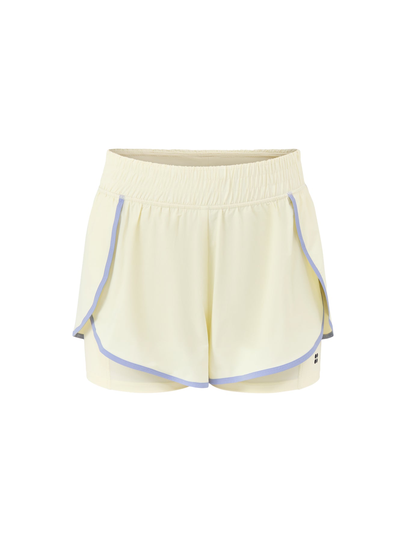 Get Set 2 In 1 Training Shorts Yellow