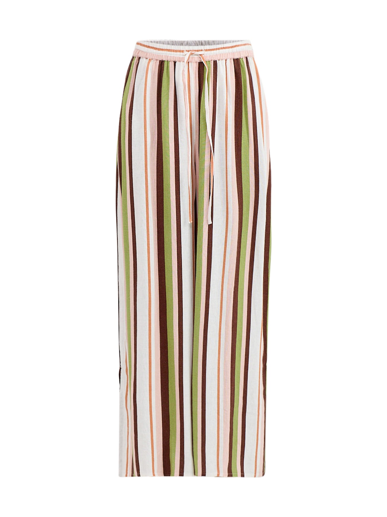 Elstow Wide Leg Trousers Striped