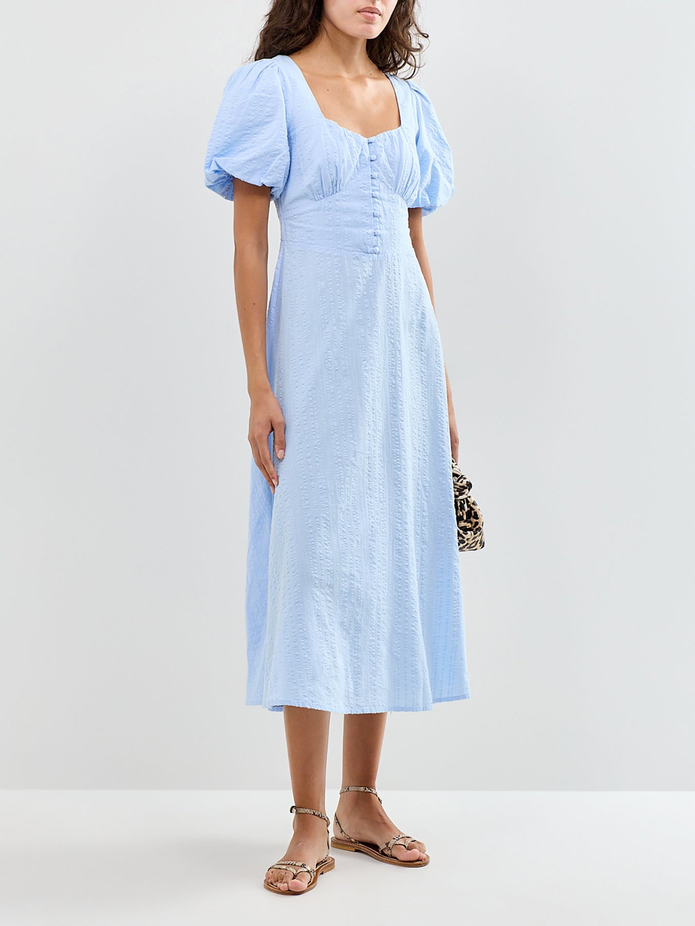 Melody Midi Dress Blue