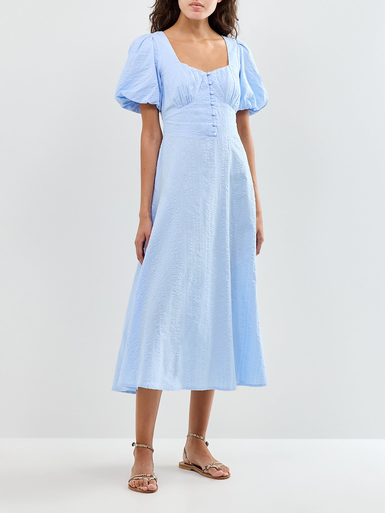 Melody Midi Dress Blue