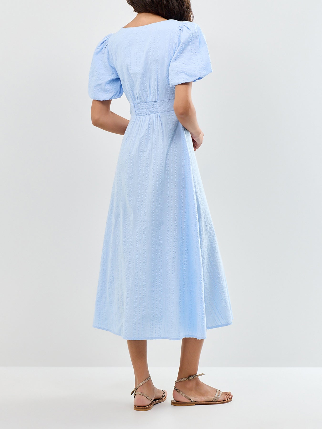 Melody Midi Dress Blue