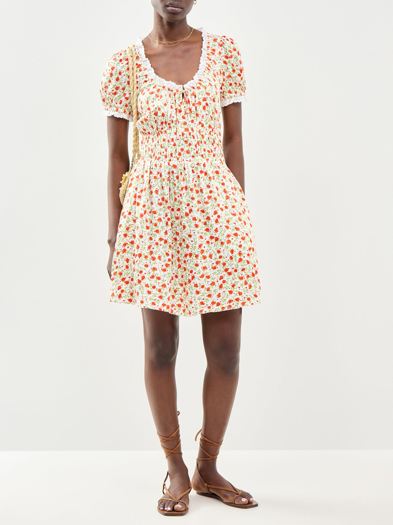 Selena Mini Dress White