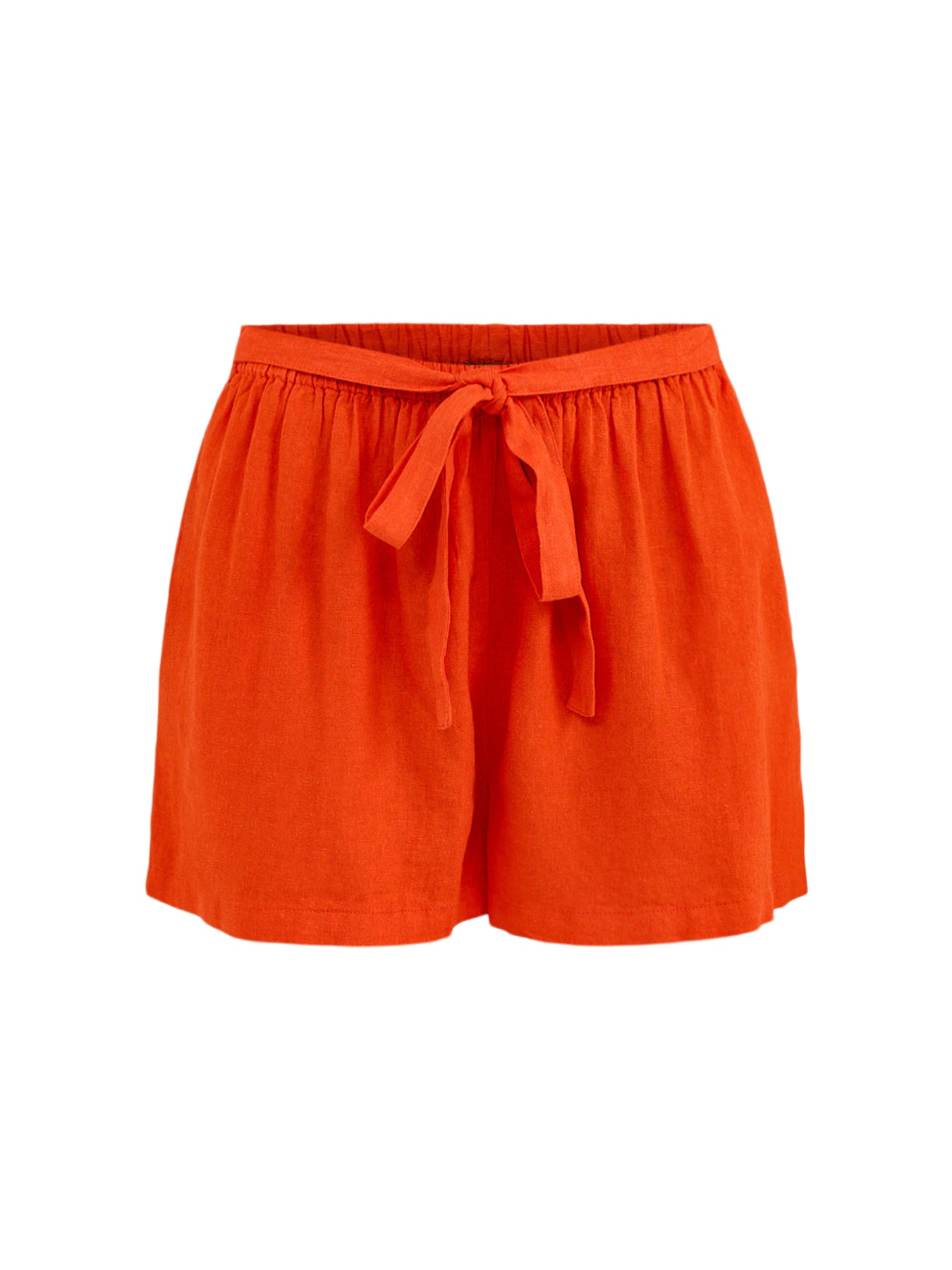 Tundra Tie Detail Shorts Orange