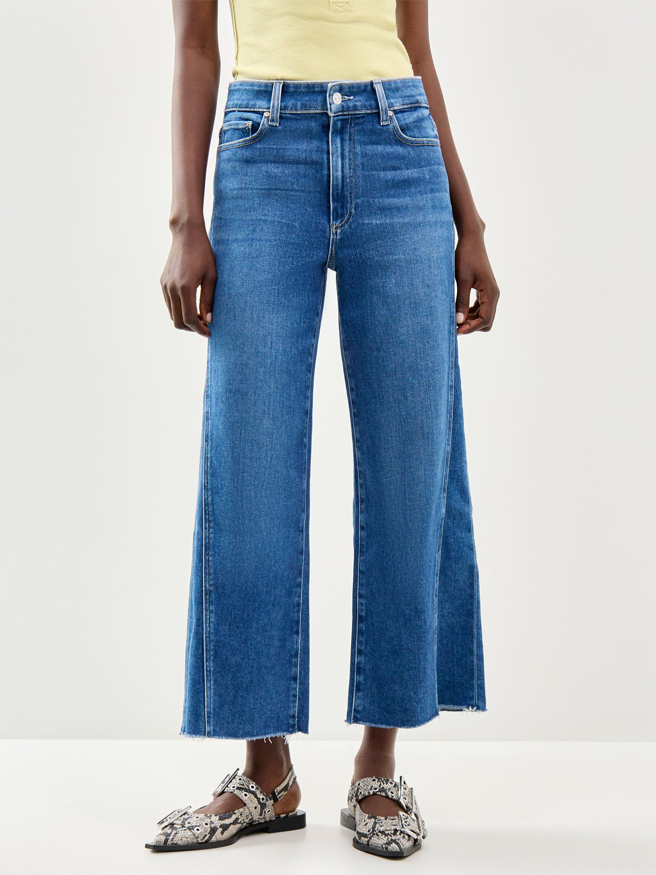 Anessa Wide Leg Jeans Blue