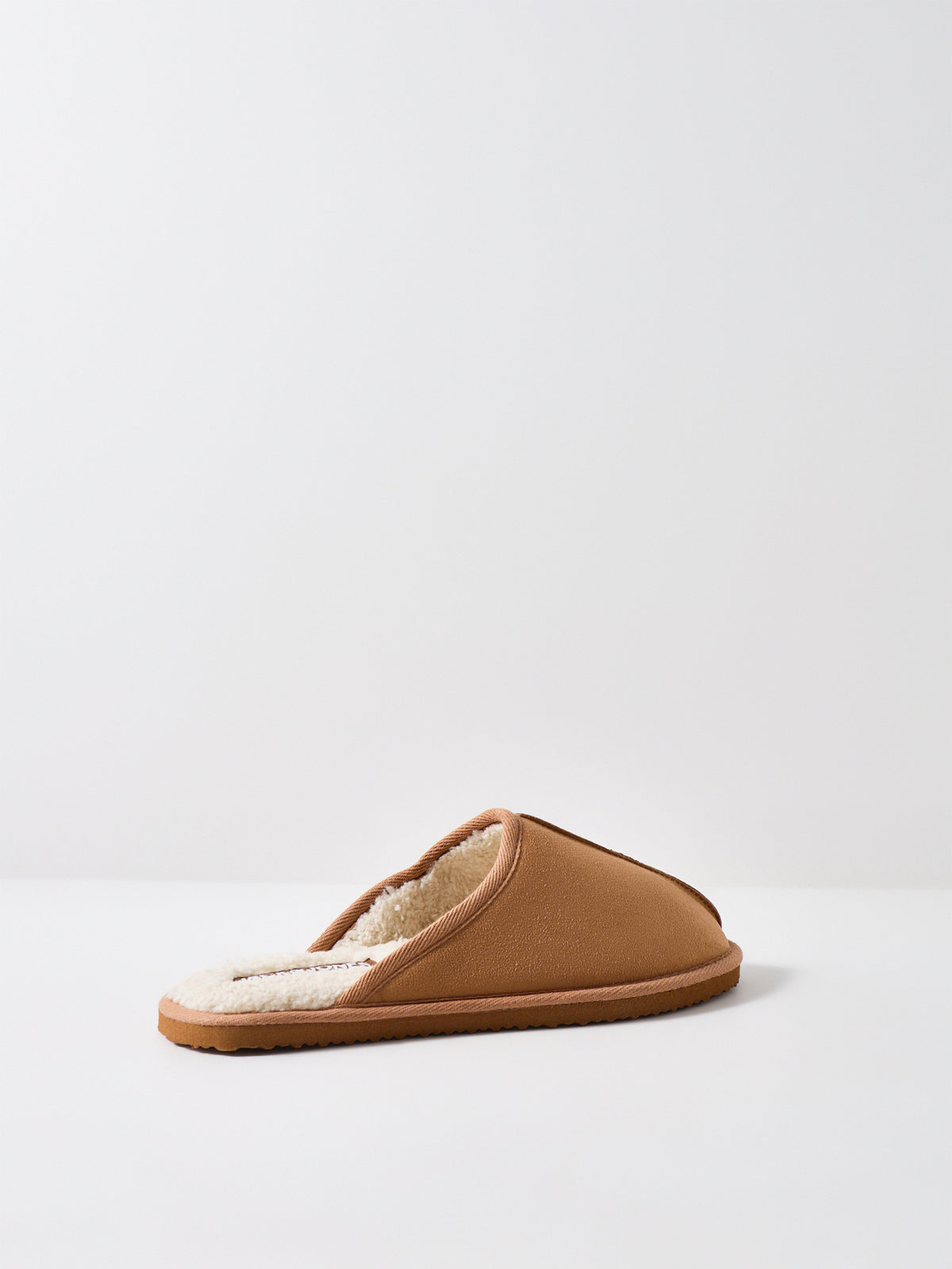 Dudely Microfibre Slippers - Almond