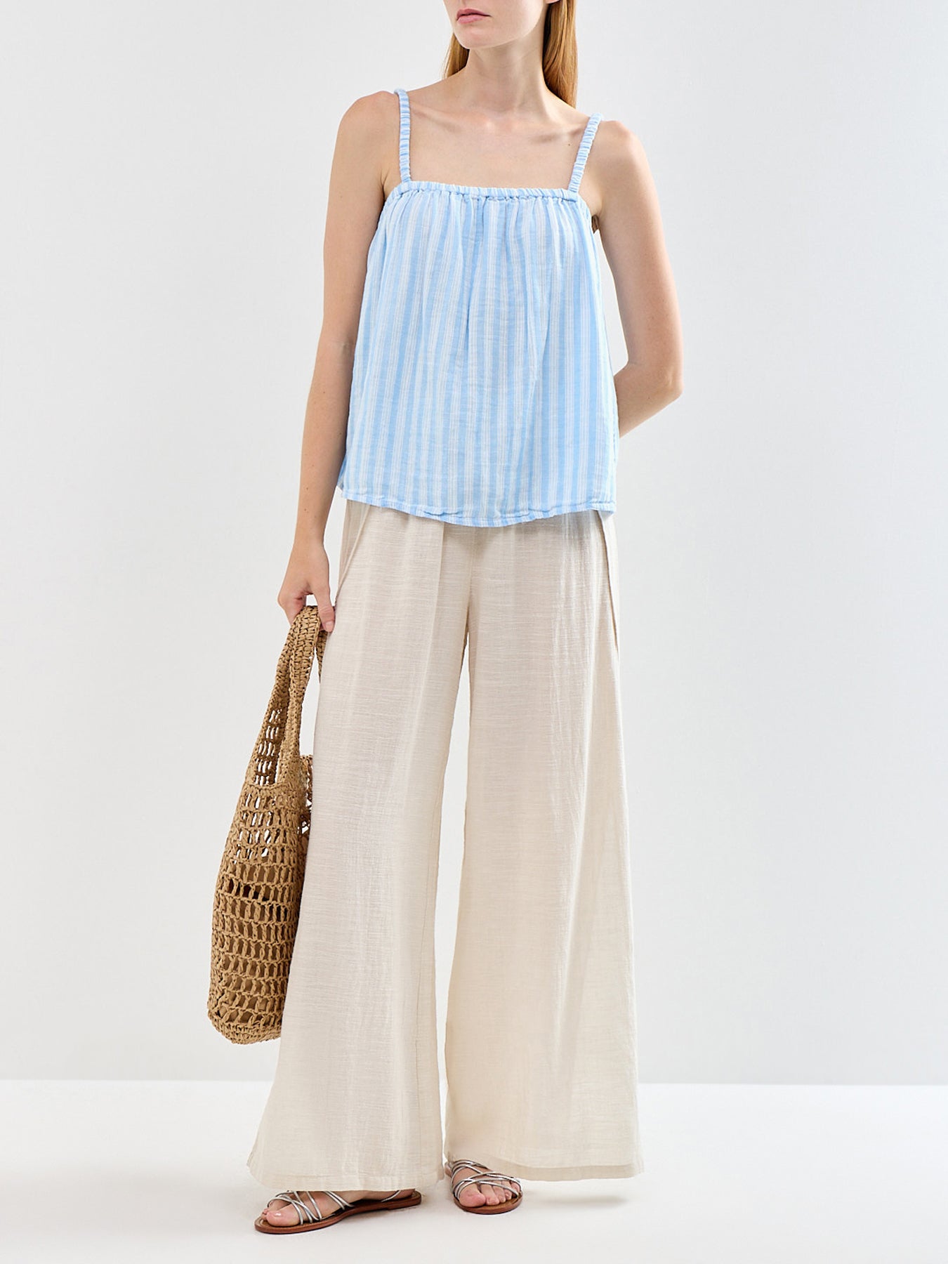 Thyras Singlet Top Blue