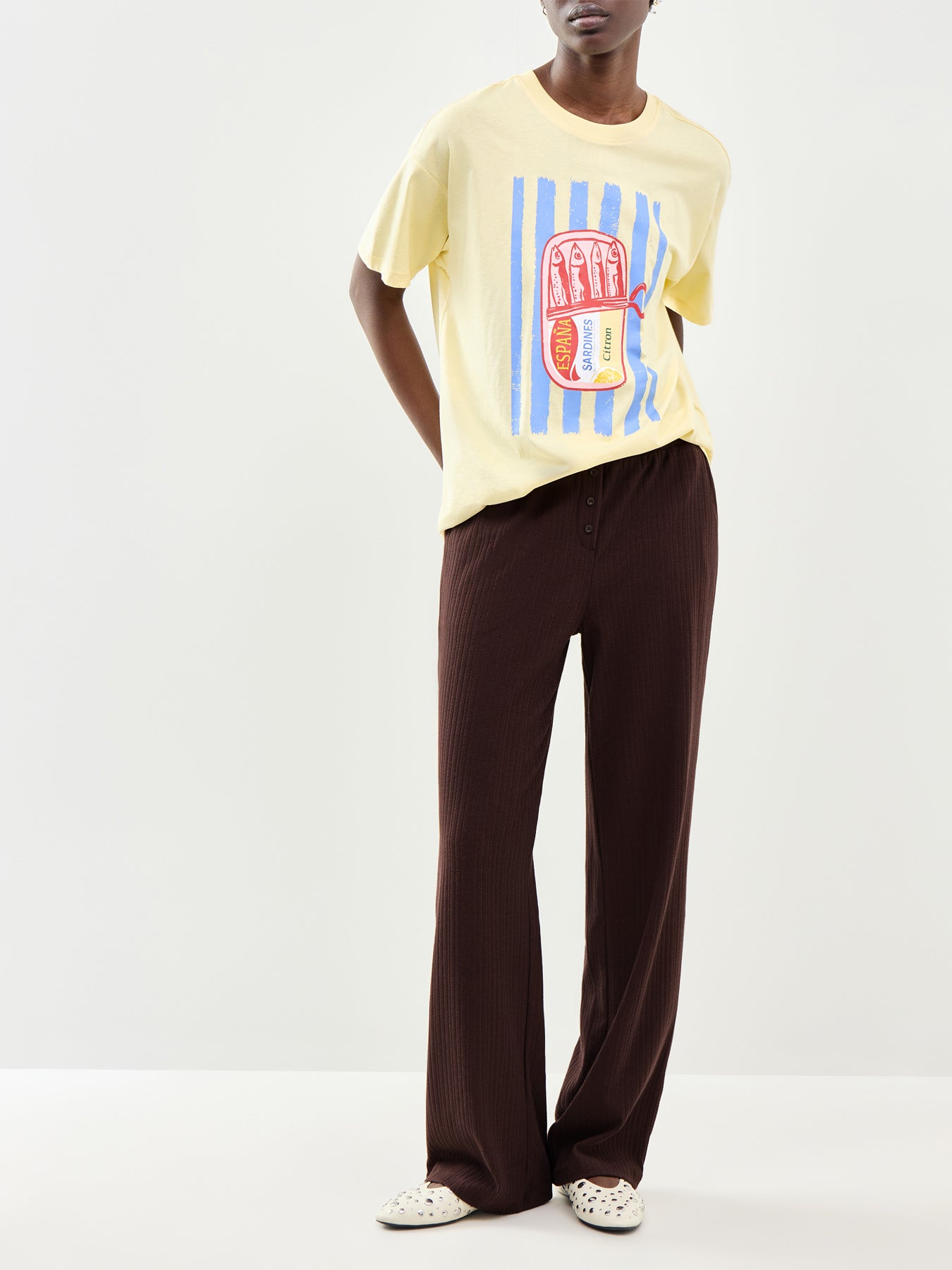 Vivvi Lovely T-Shirt Yellow