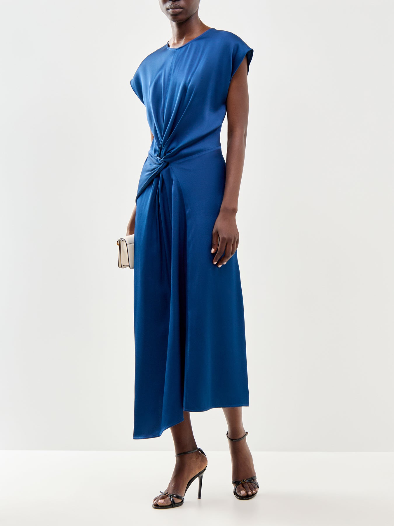 Aria Midi Dress Blue