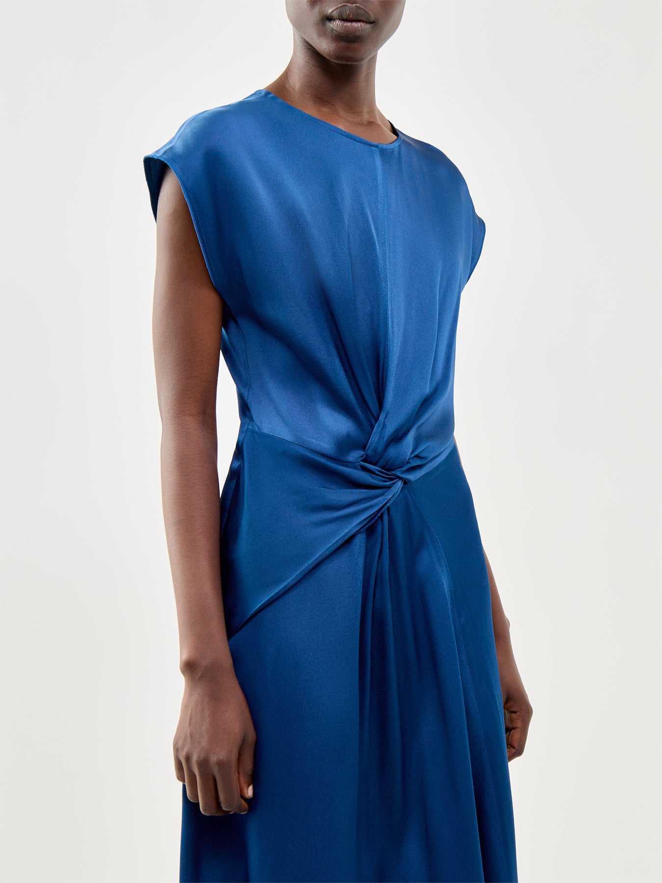 Aria Midi Dress Blue