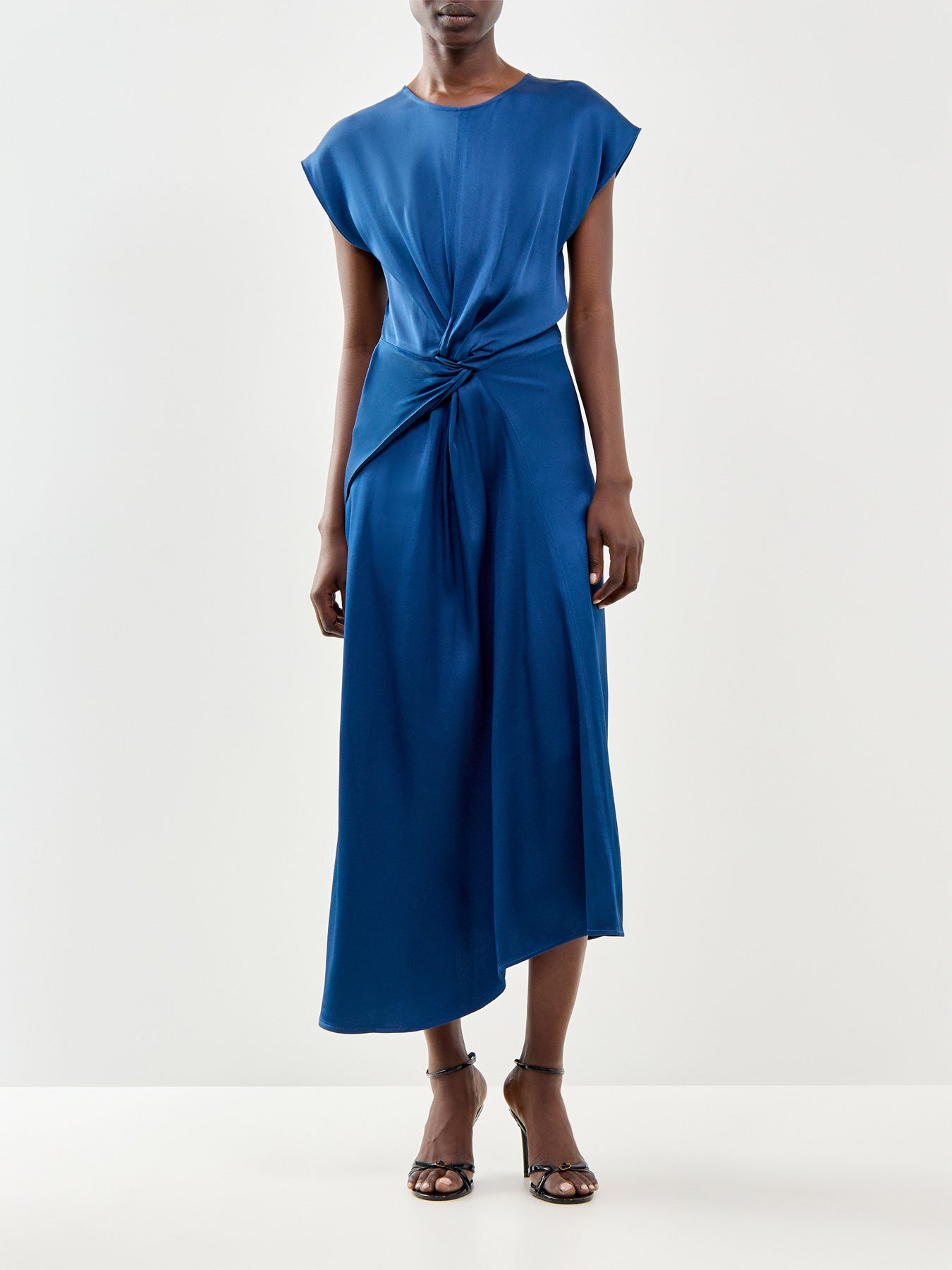 Aria Midi Dress Blue