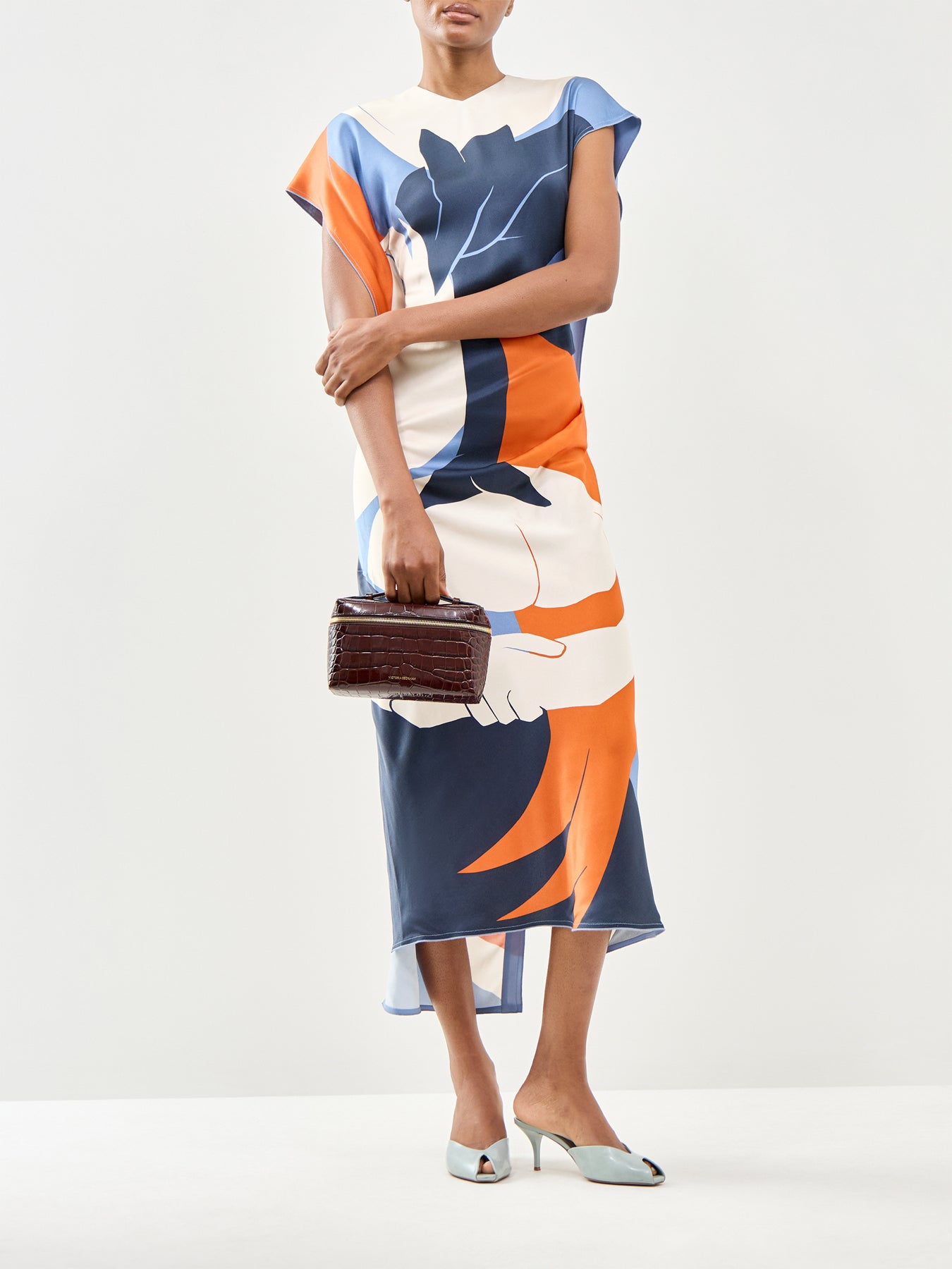 Victoria Midi Dress Multi