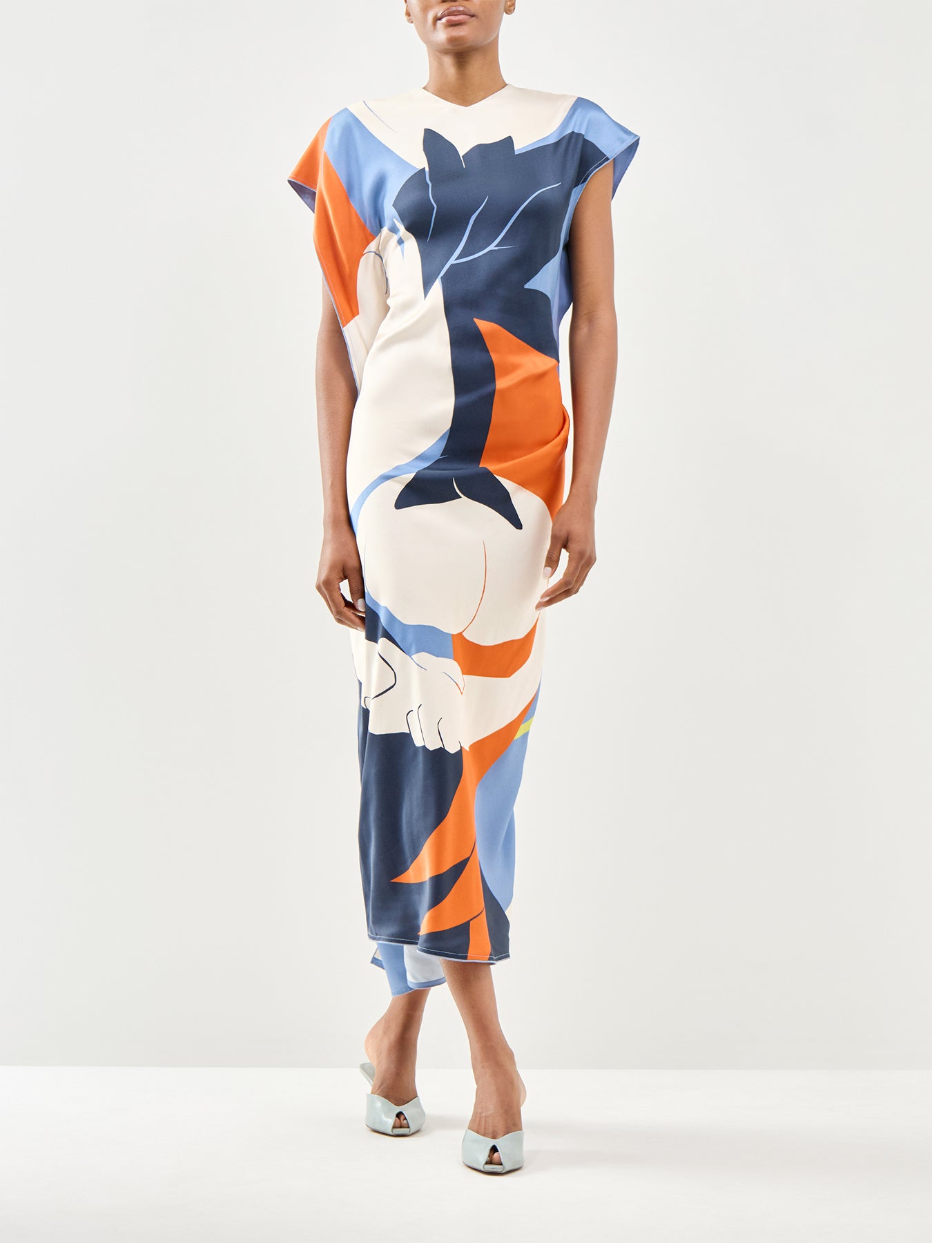 Victoria Midi Dress Multi