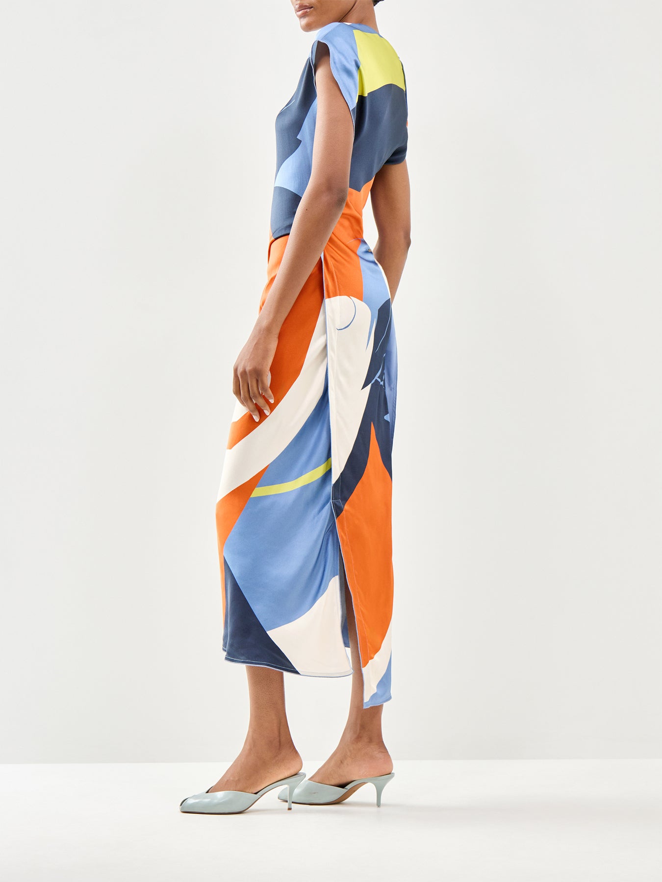 Victoria Midi Dress Multi