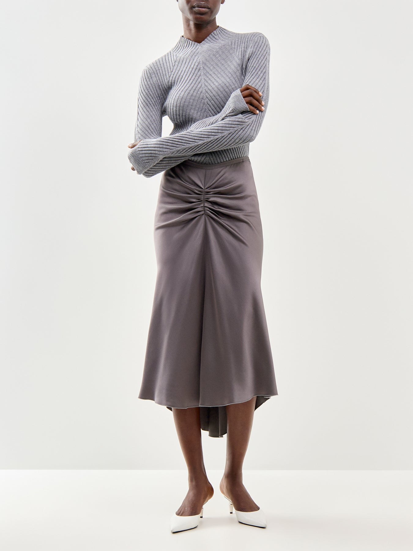 Bela Skirt Brown